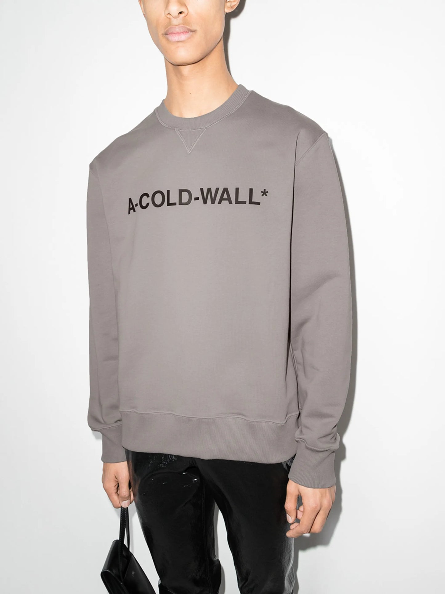 logo-print cotton sweatshirt