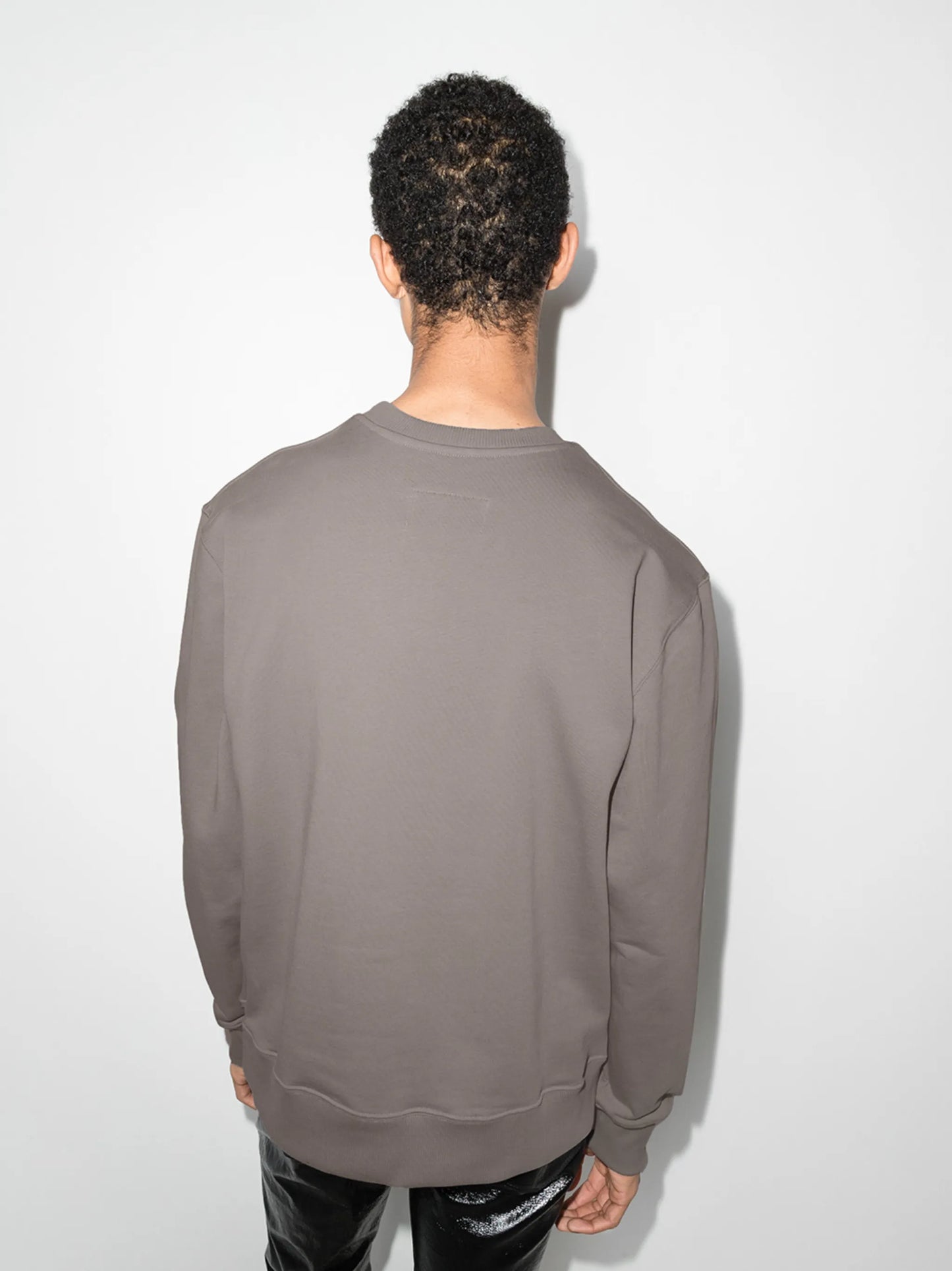 logo-print cotton sweatshirt