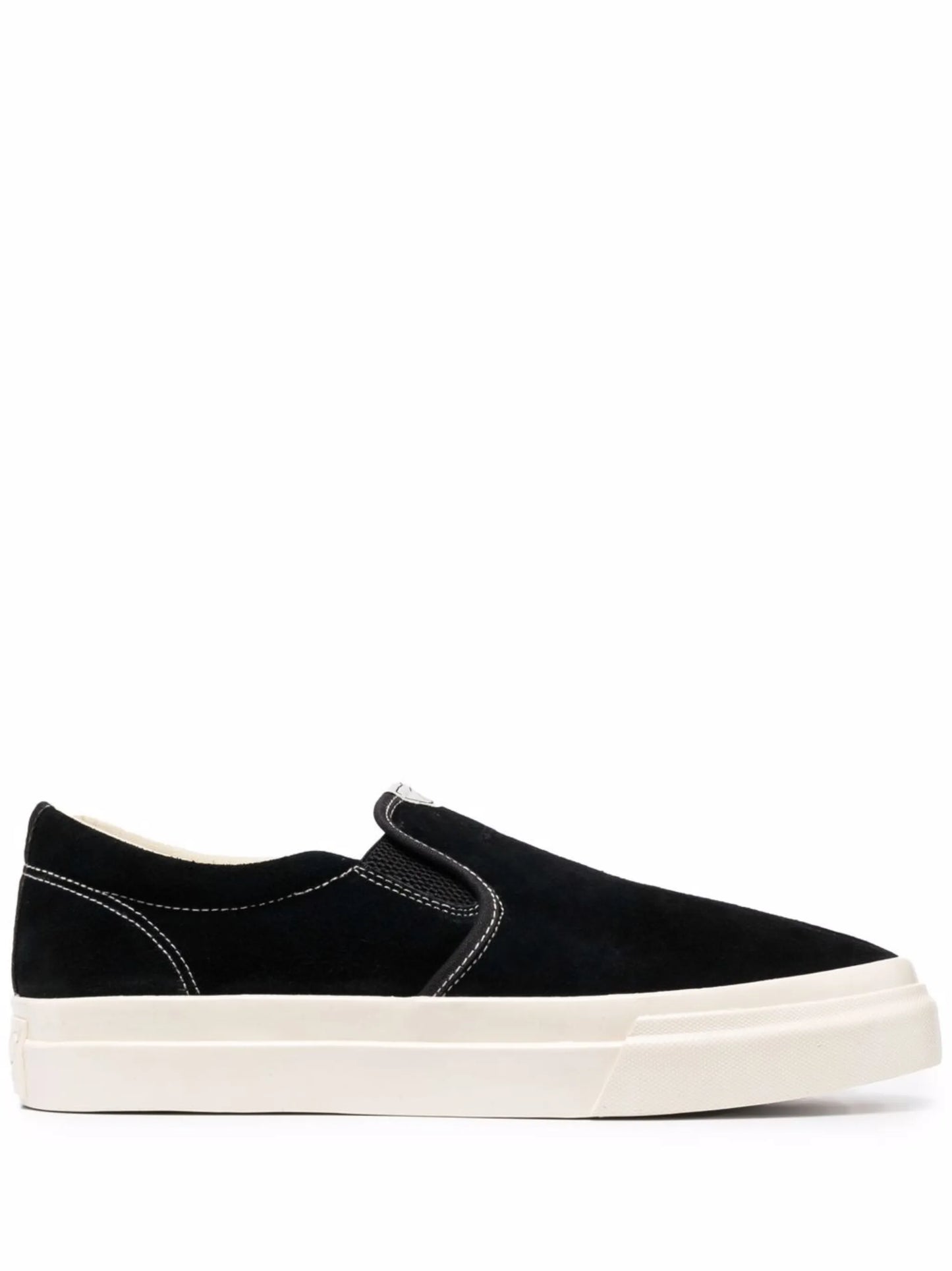 suede slip-on sneakers