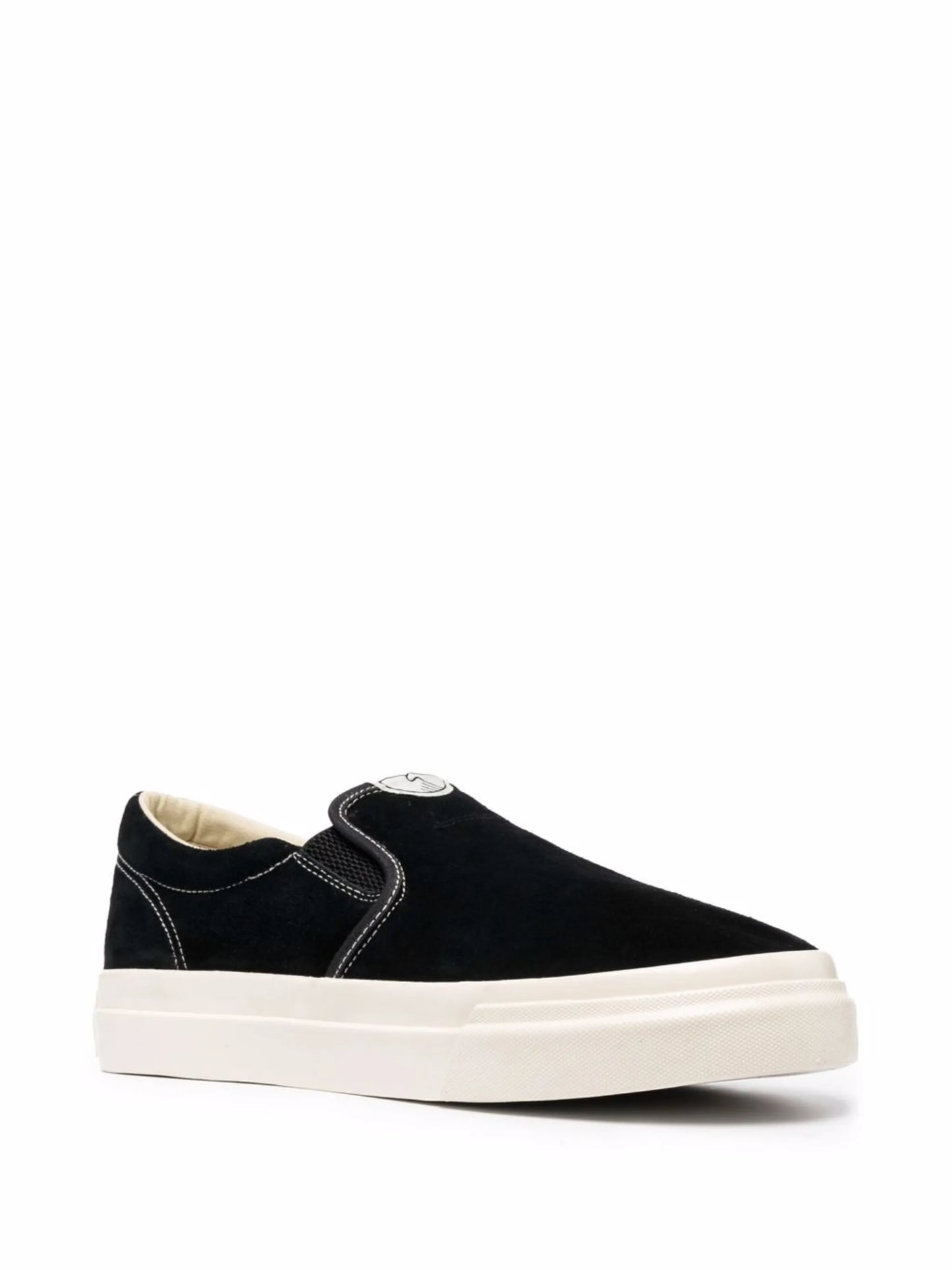 suede slip-on sneakers
