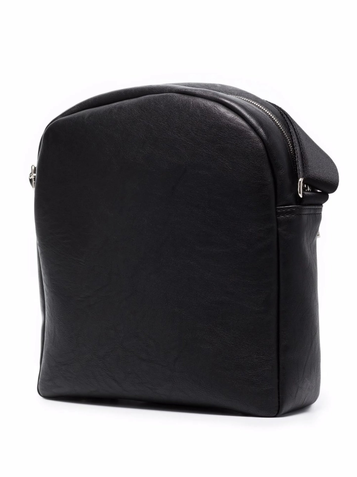 logo-print messenger bag