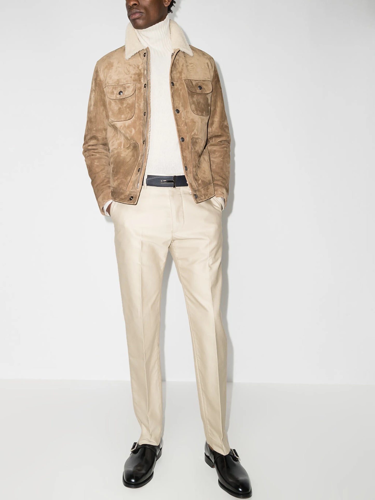 Japan tapered-leg chino trousers