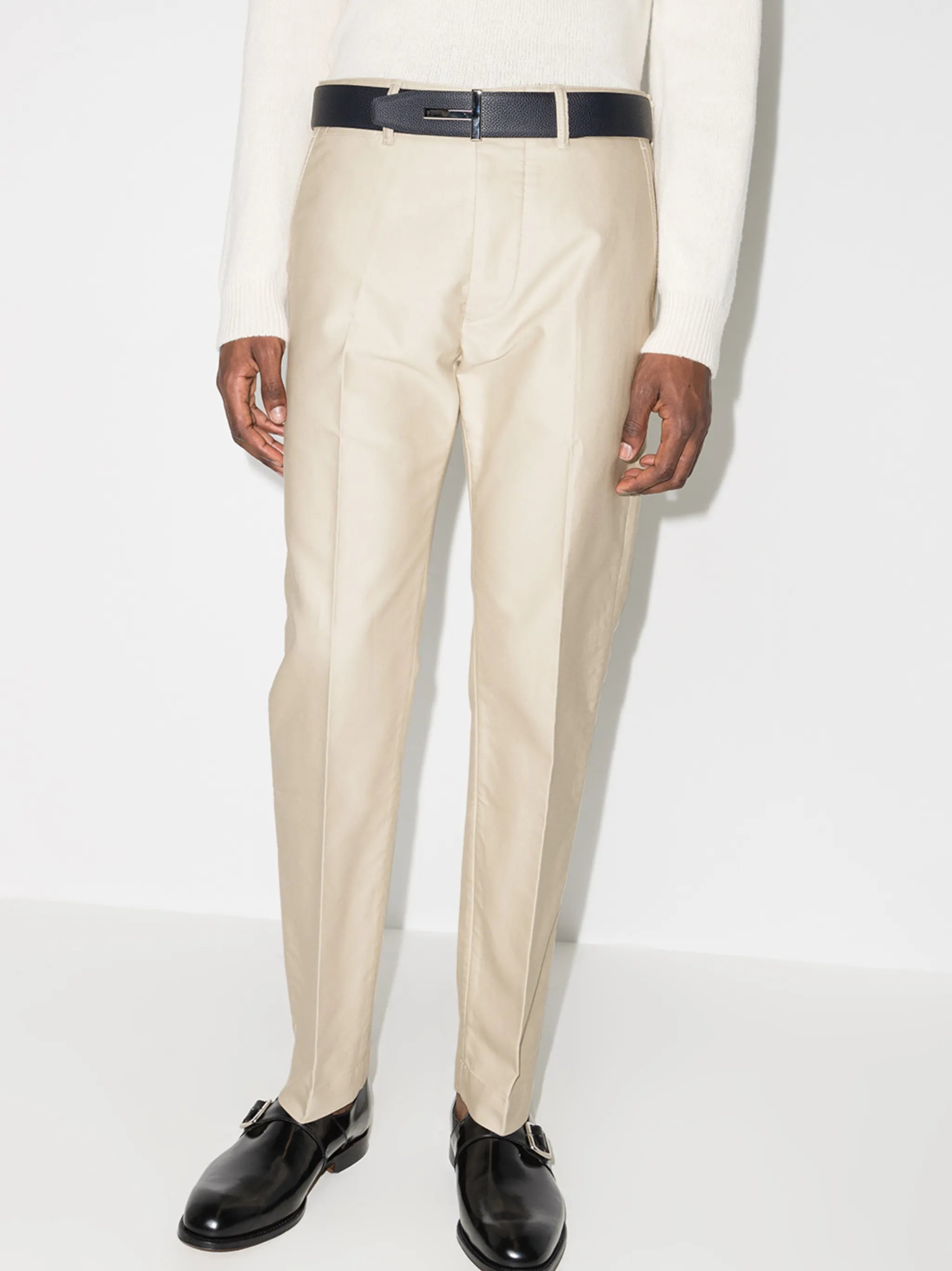 Japan tapered-leg chino trousers