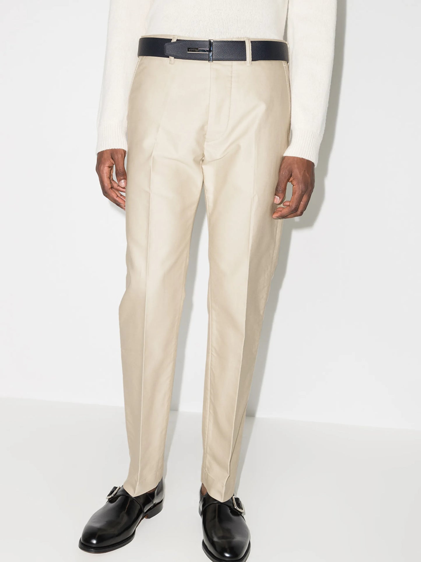 Japan tapered-leg chino trousers