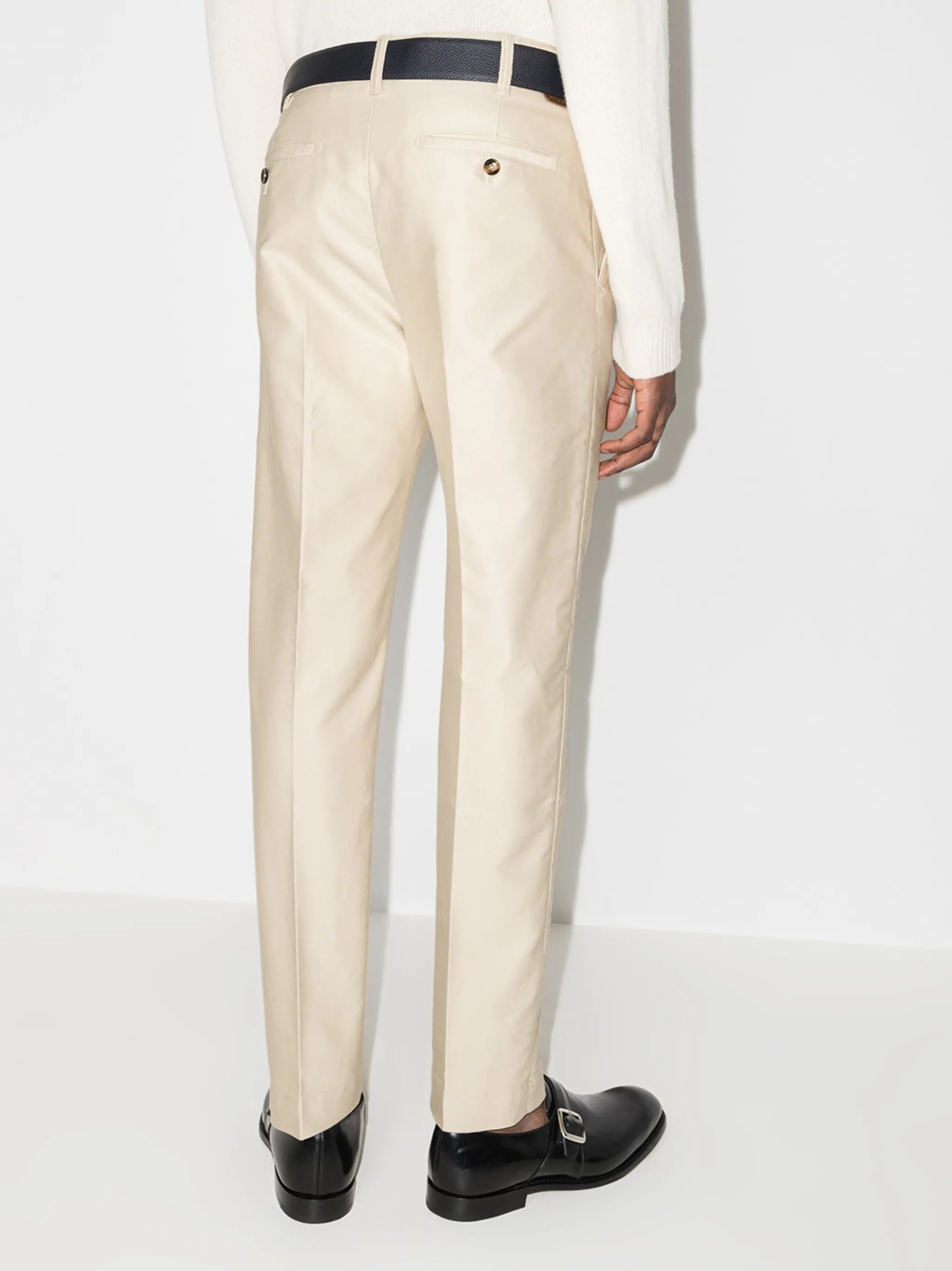 Japan tapered-leg chino trousers