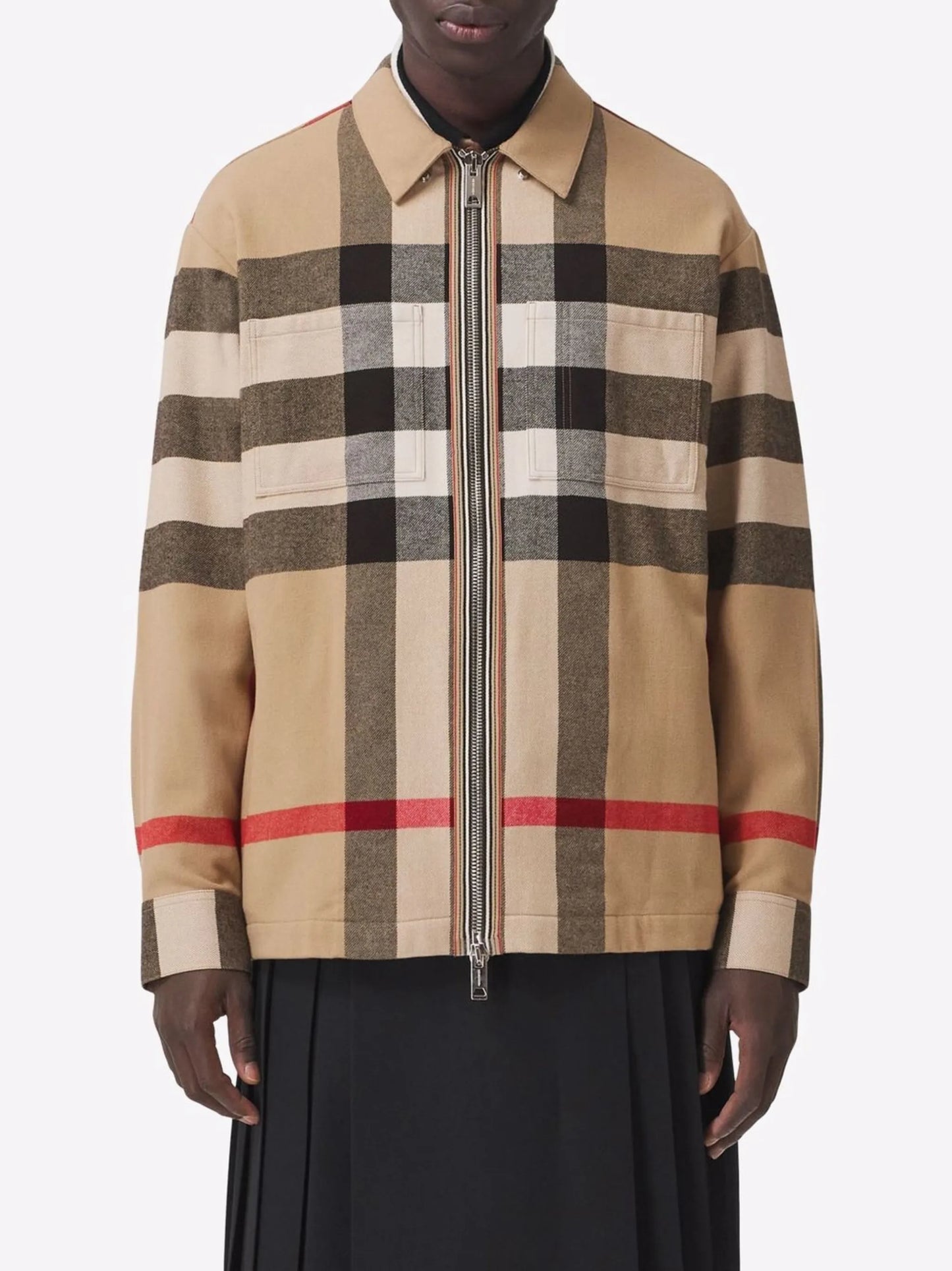 Hague zip-up shirt-jacket