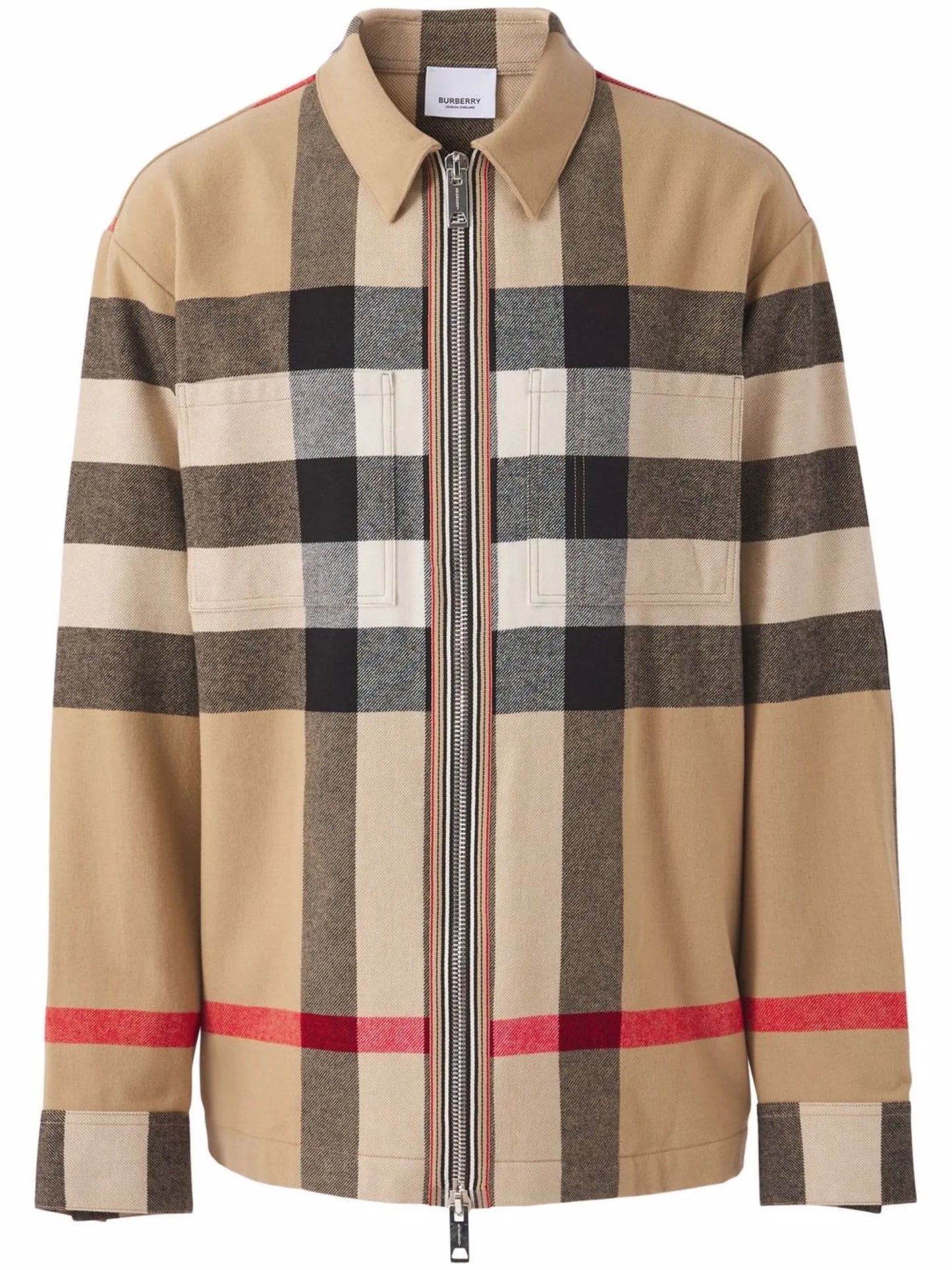 Hague zip-up shirt-jacket
