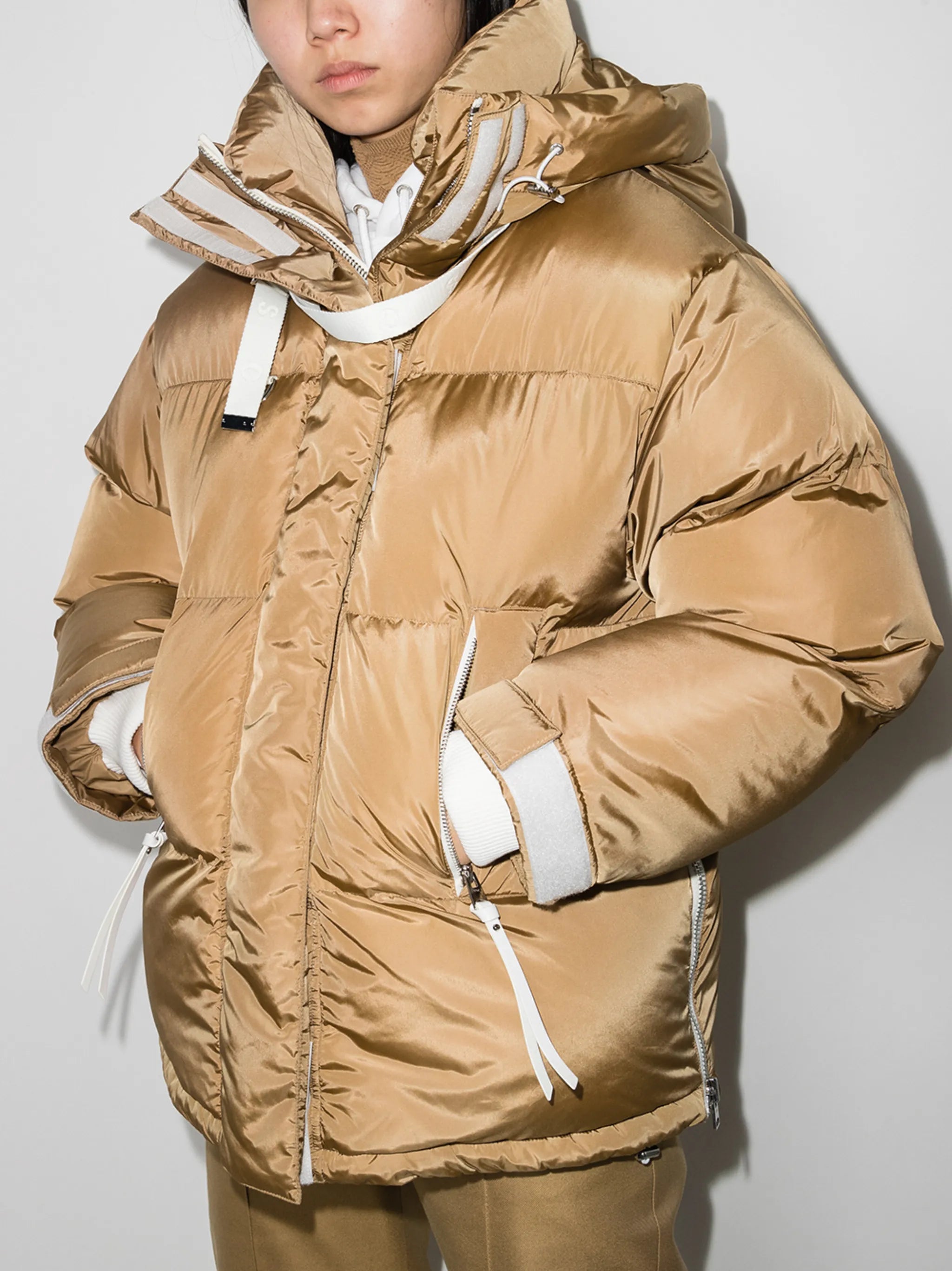 Willow high-neck puffer jacket