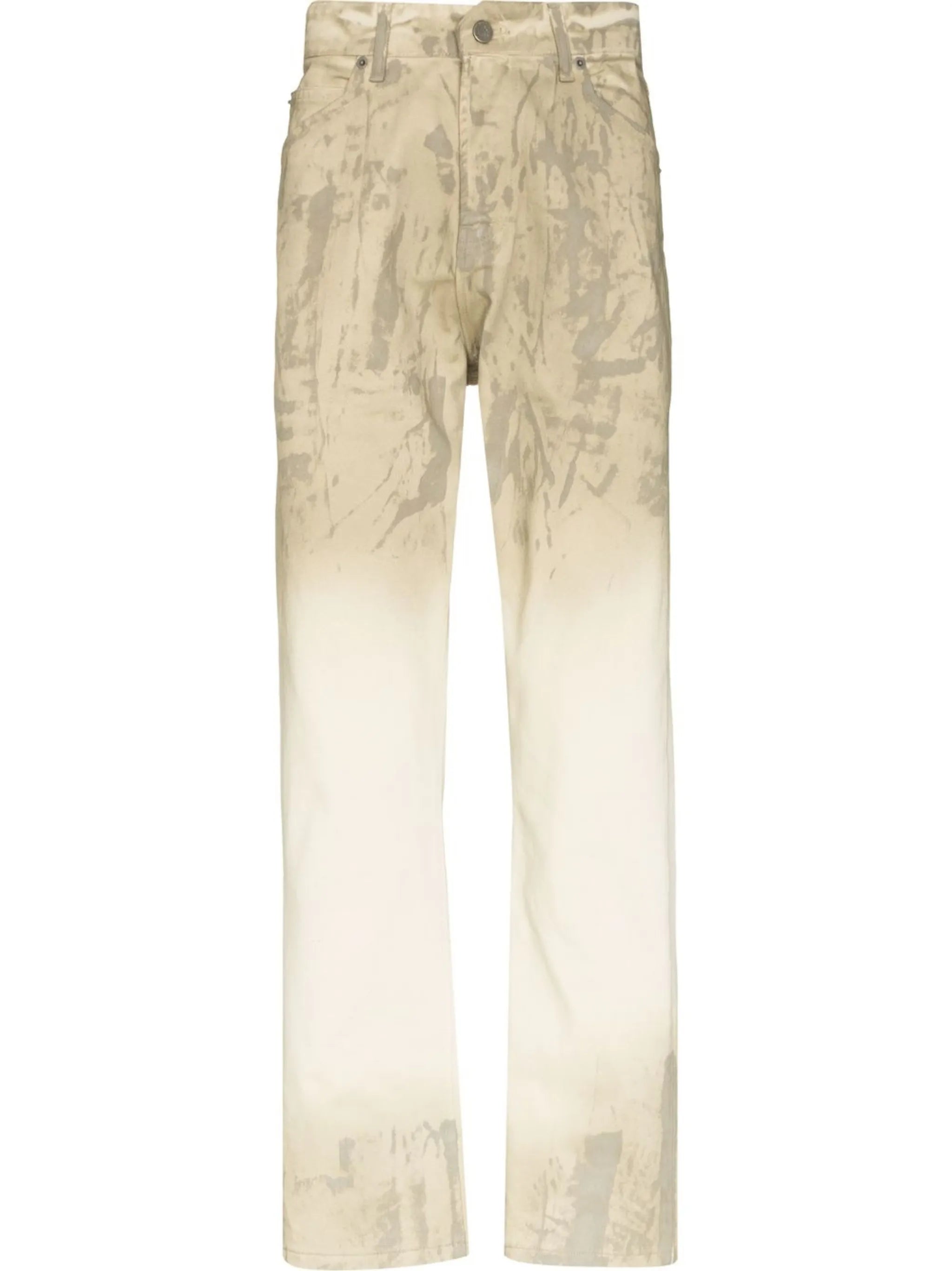Corrosion straight-leg jeans
