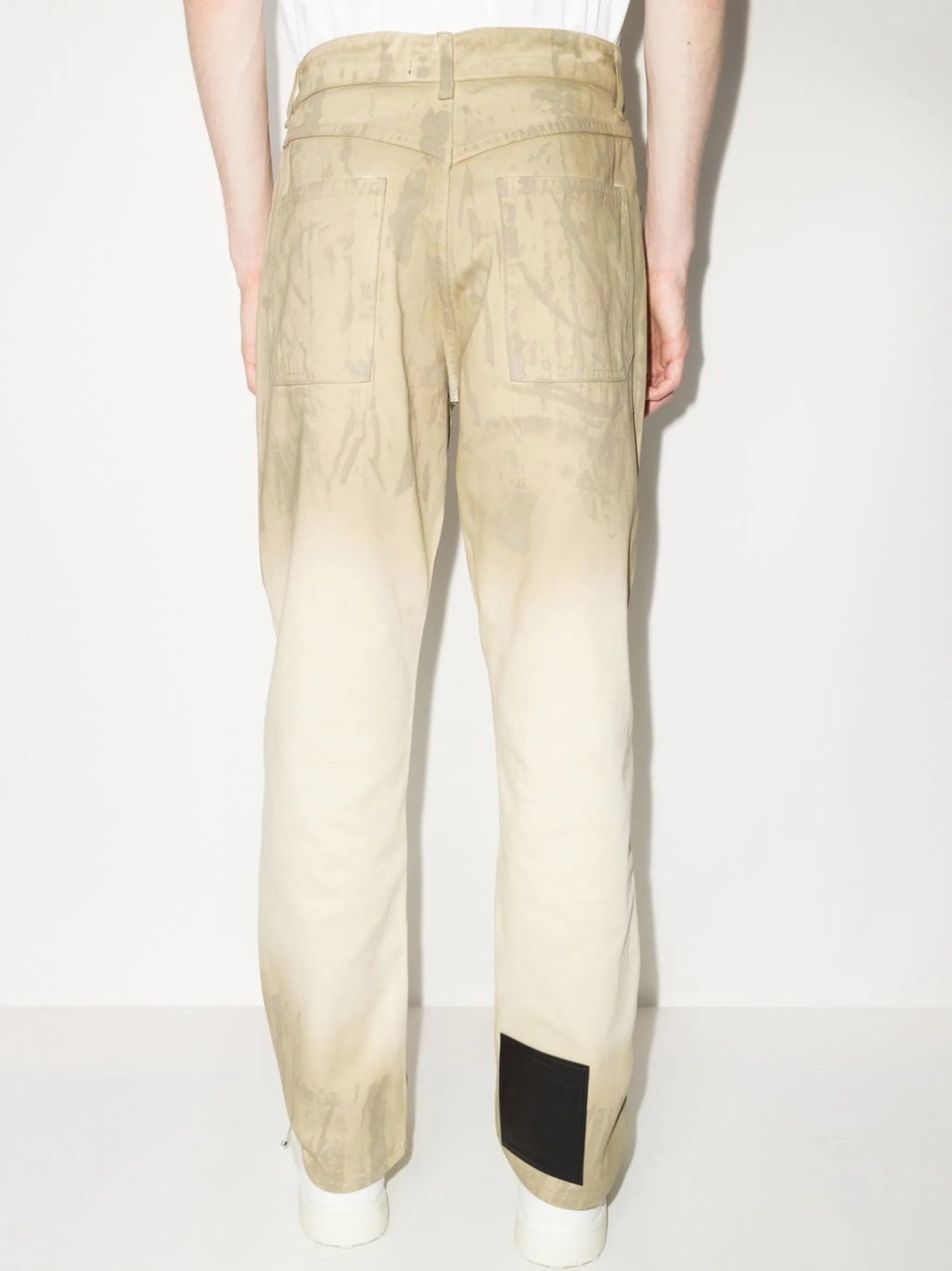 Corrosion straight-leg jeans
