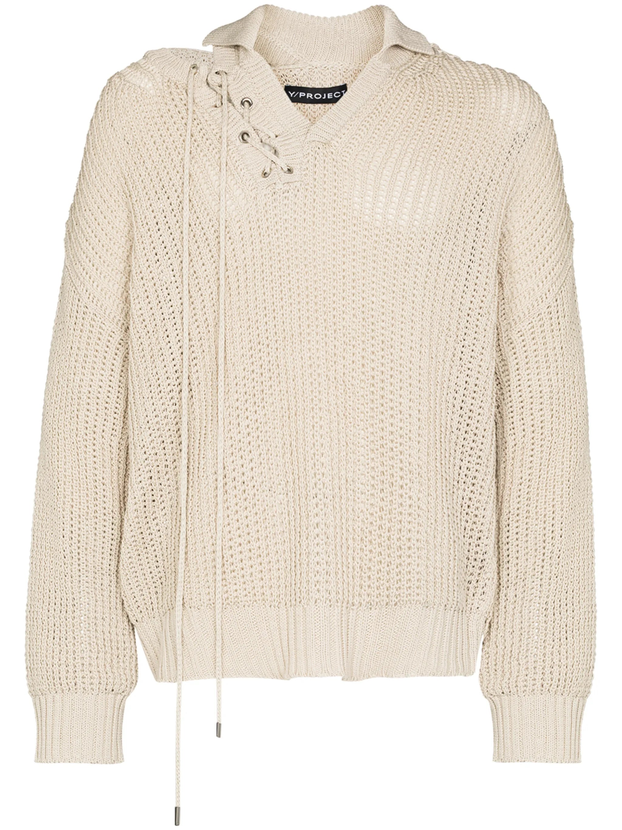 double collar long sleeve polo top