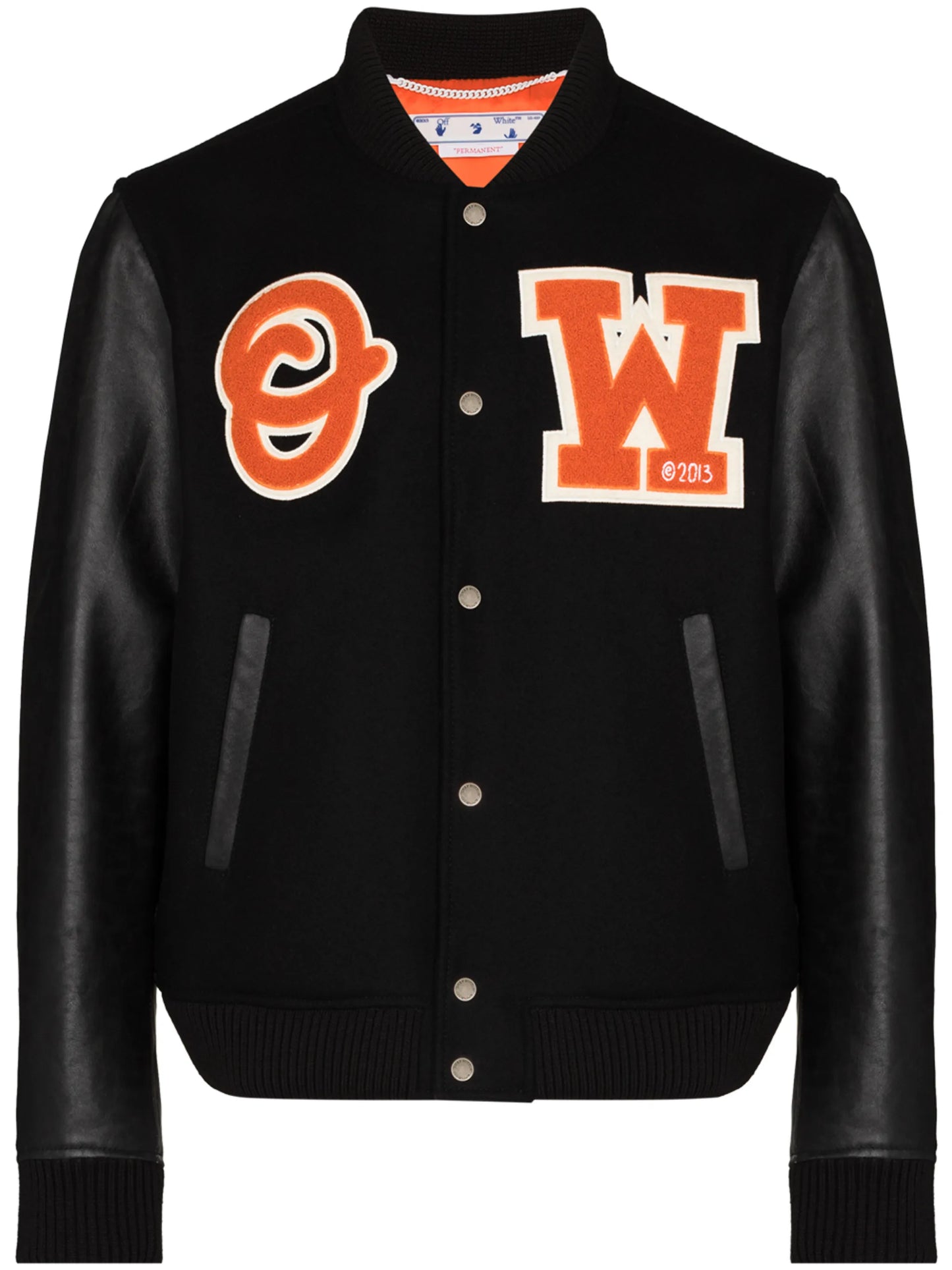 logo-patch varsity jacket