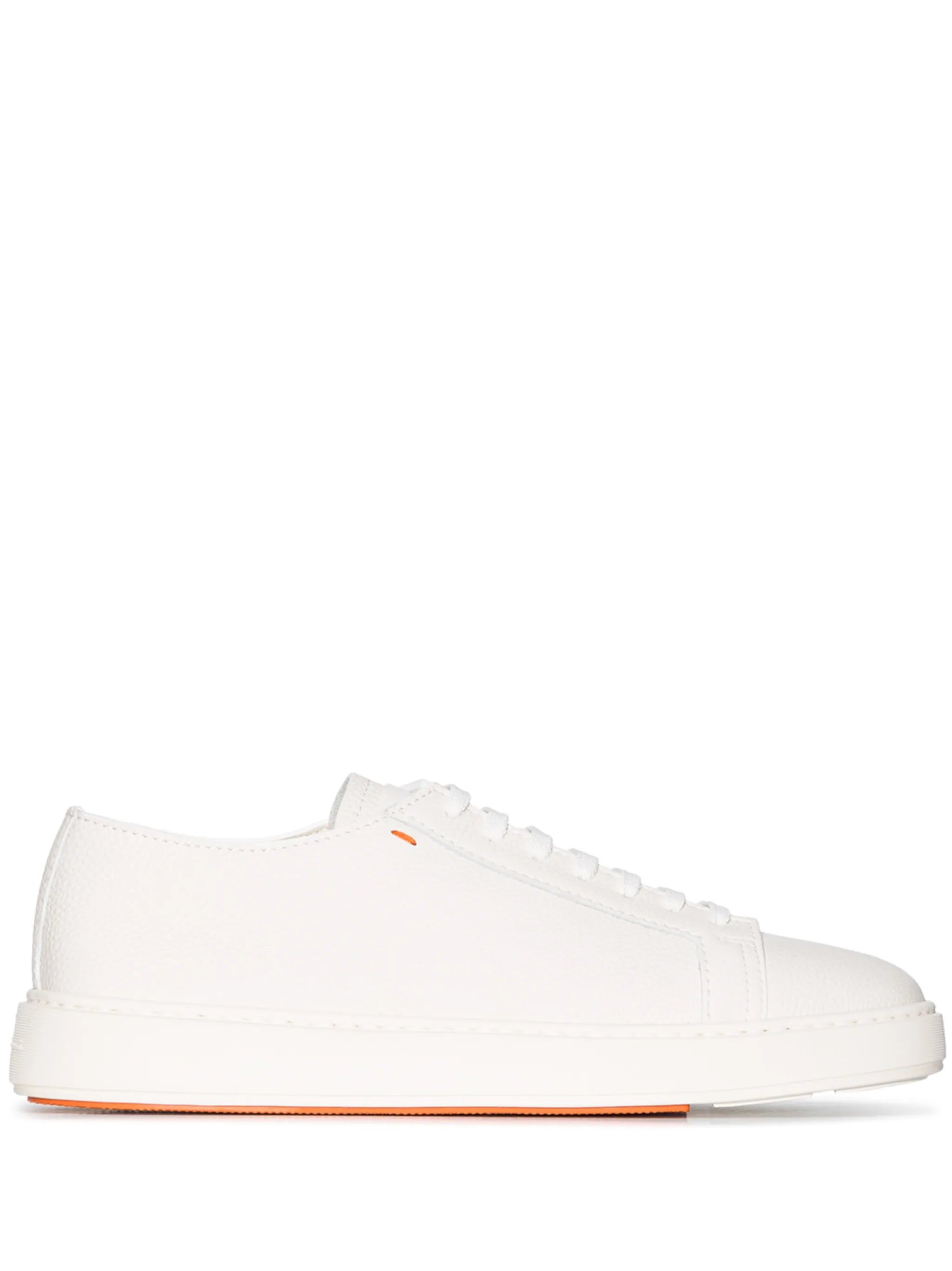 lace-up low-top sneakers