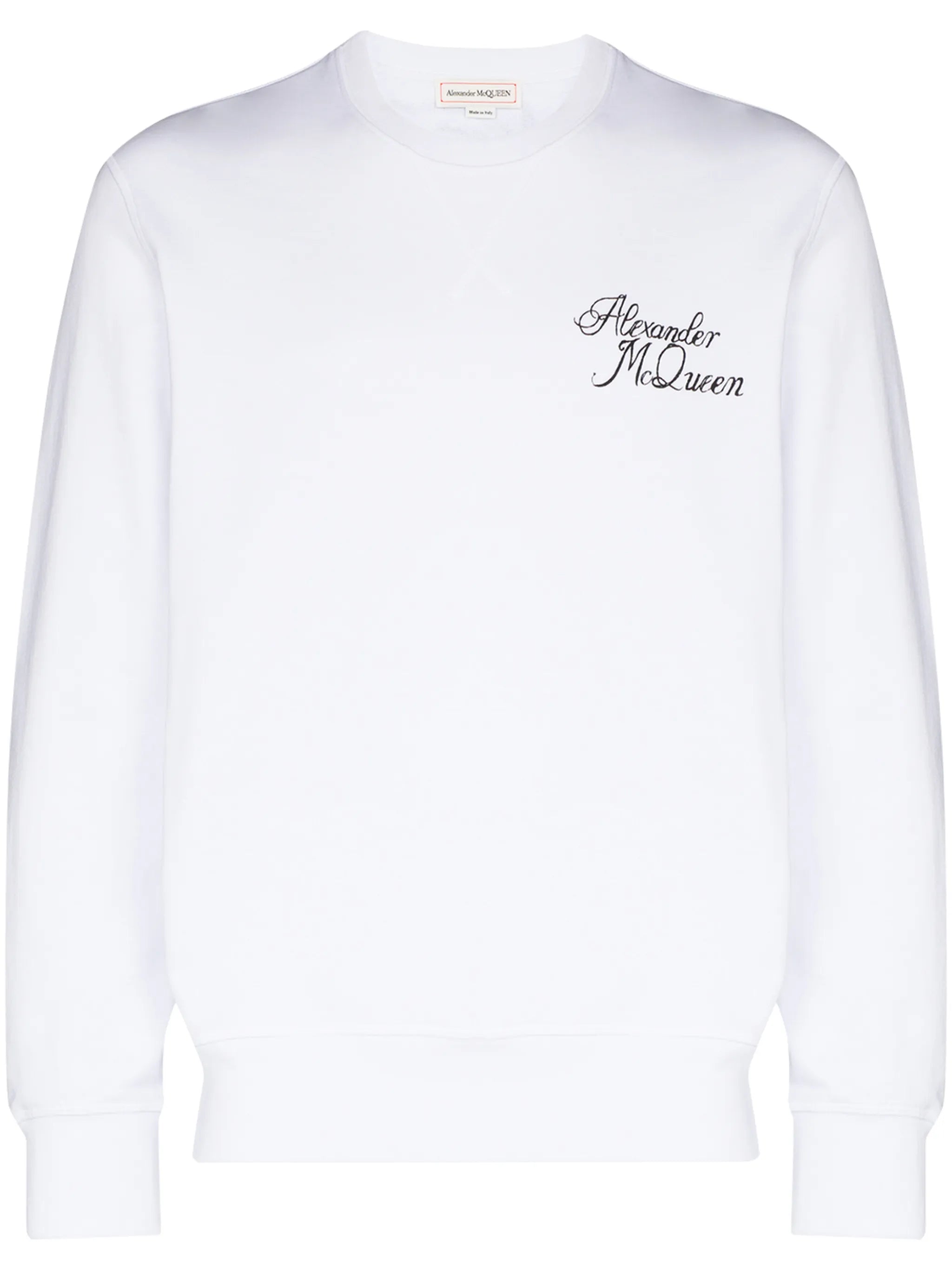 logo-print cotton sweatshirt