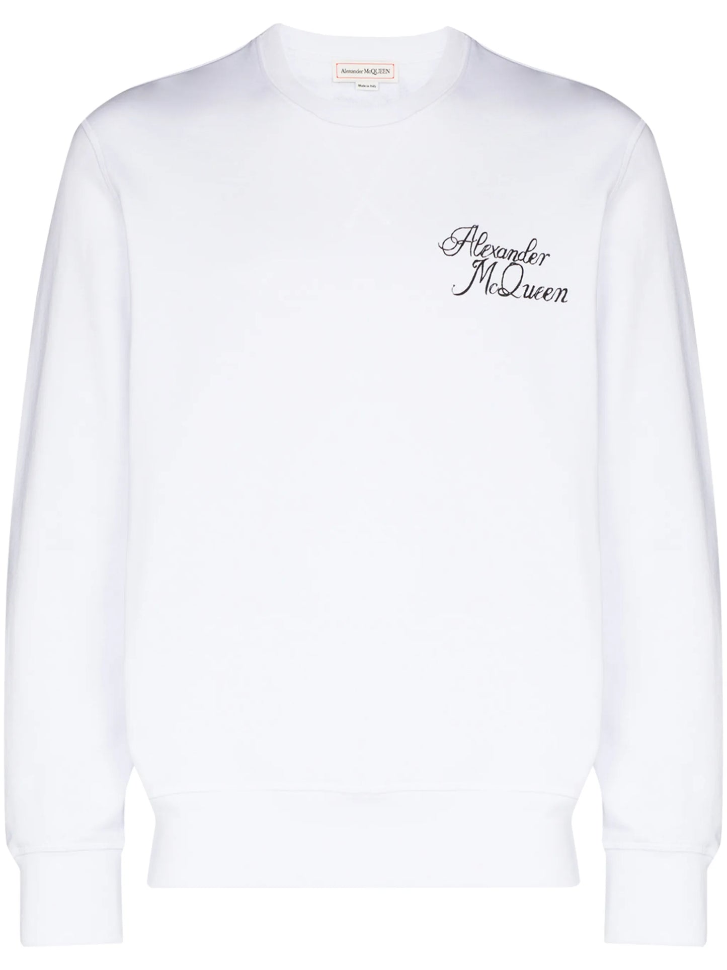 logo-print cotton sweatshirt