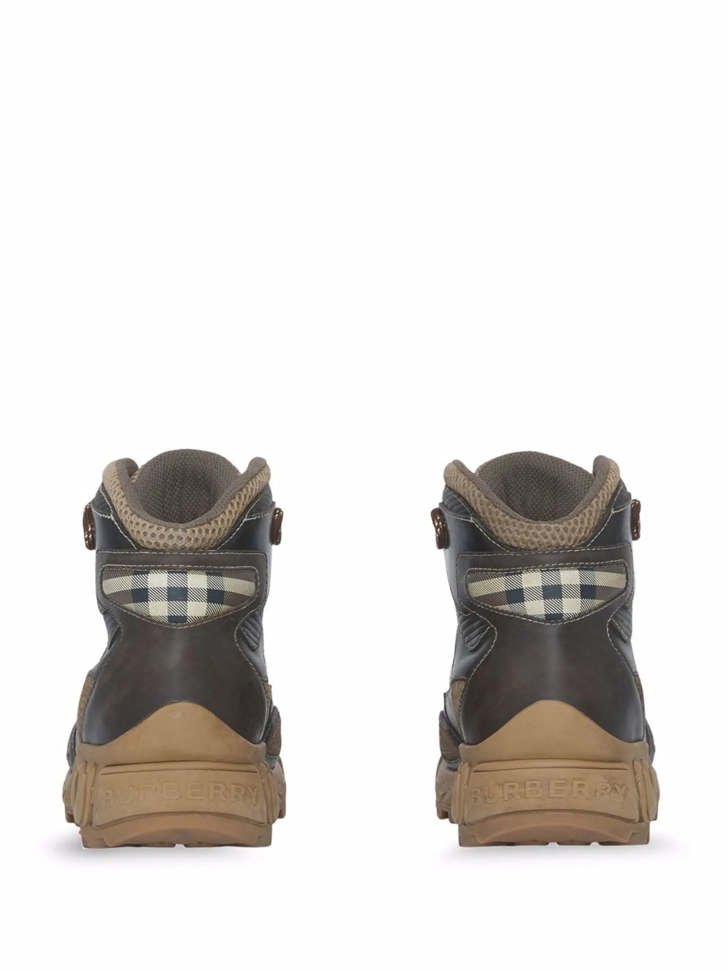 Tor leather-panelled boots