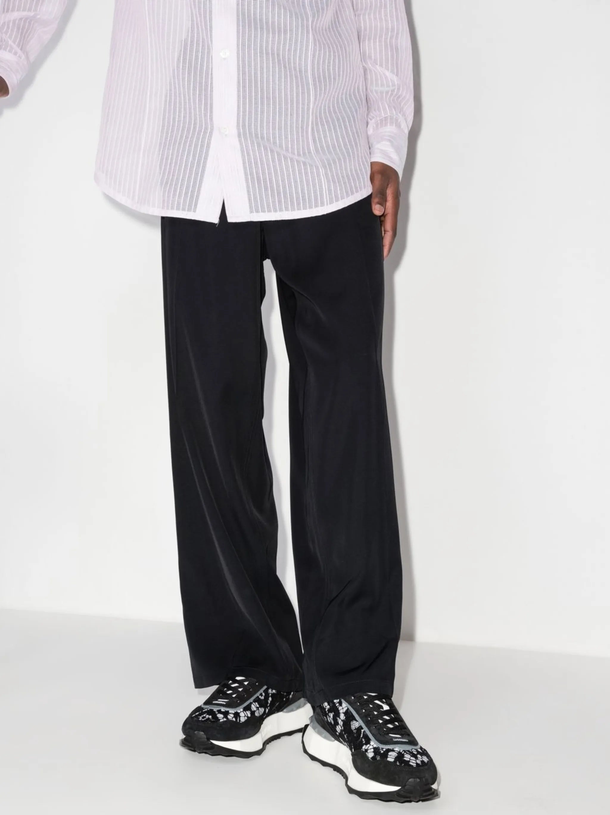 low-top sneakers
