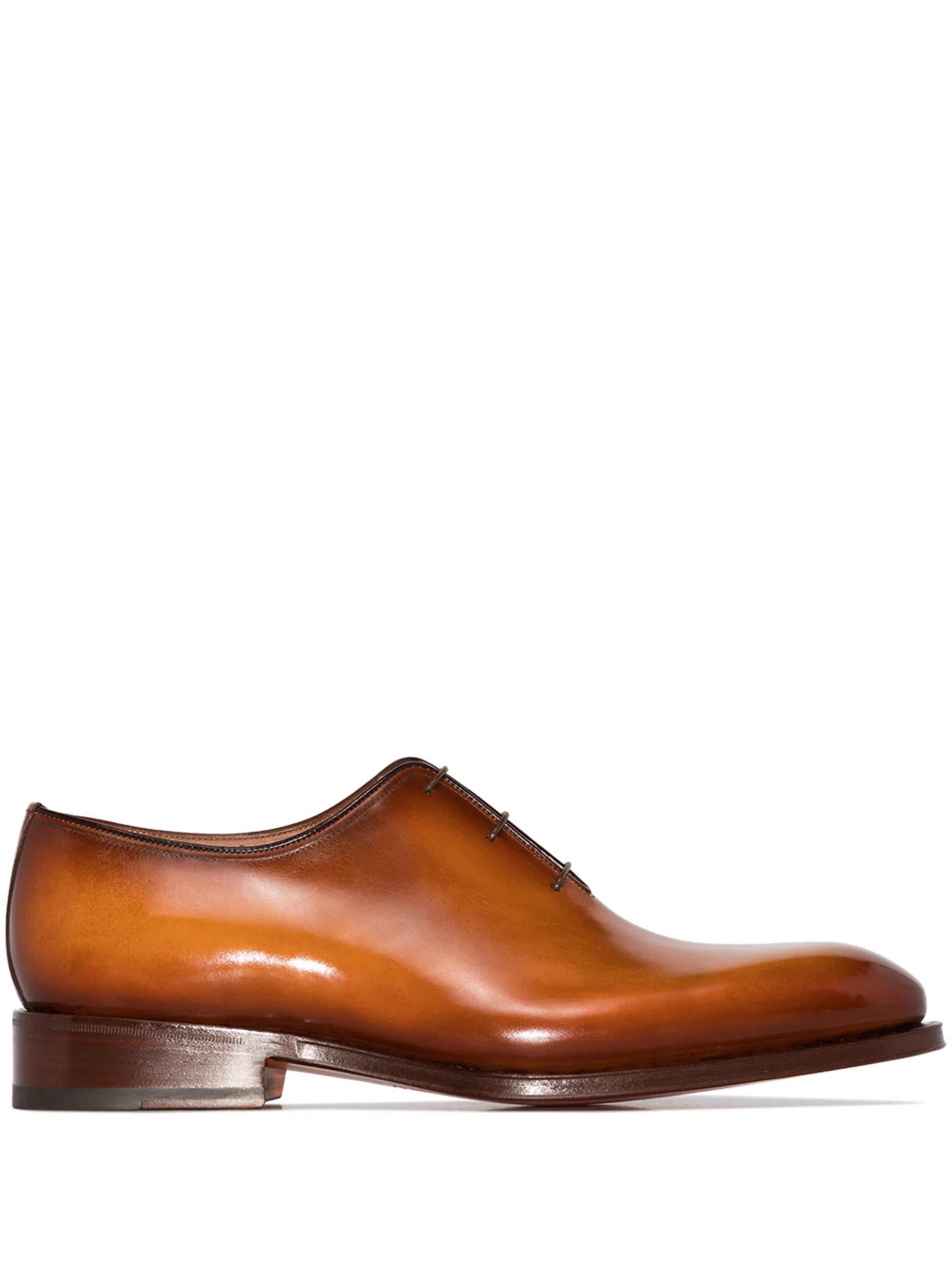 leather Oxford shoes