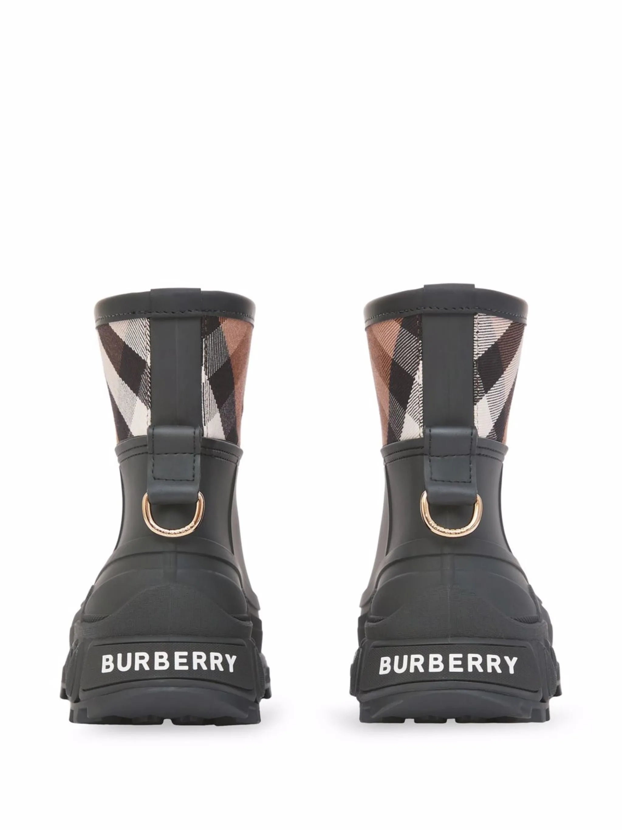 House Check rain boots