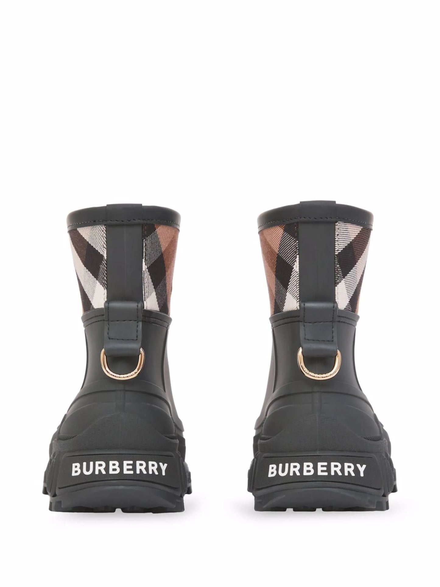 House Check rain boots