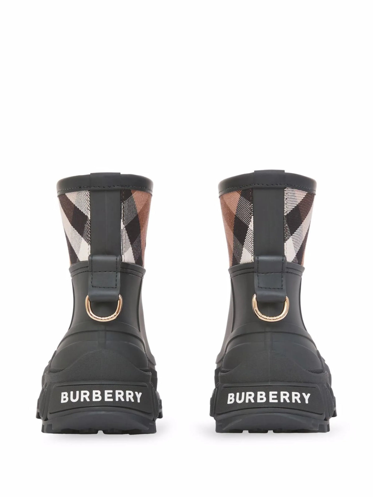 House Check rain boots