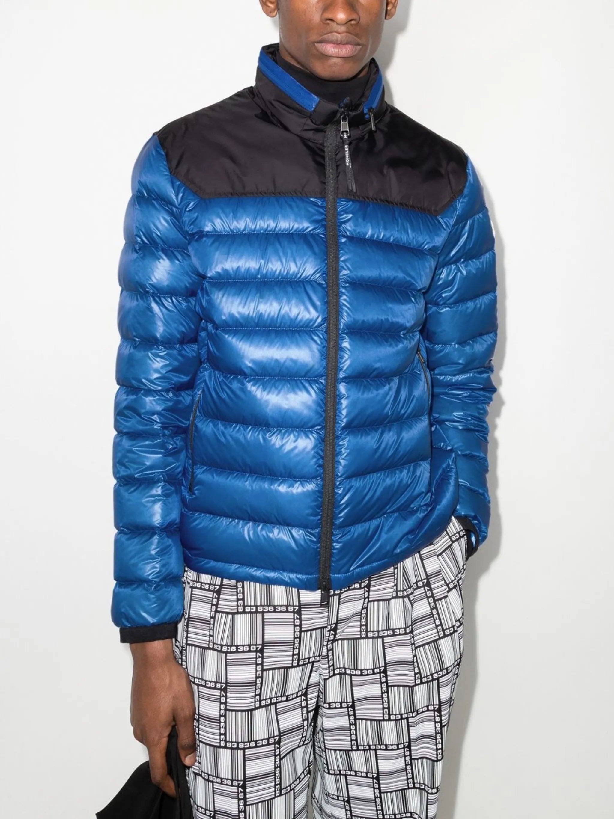 Silvere high-neck puffer jacket