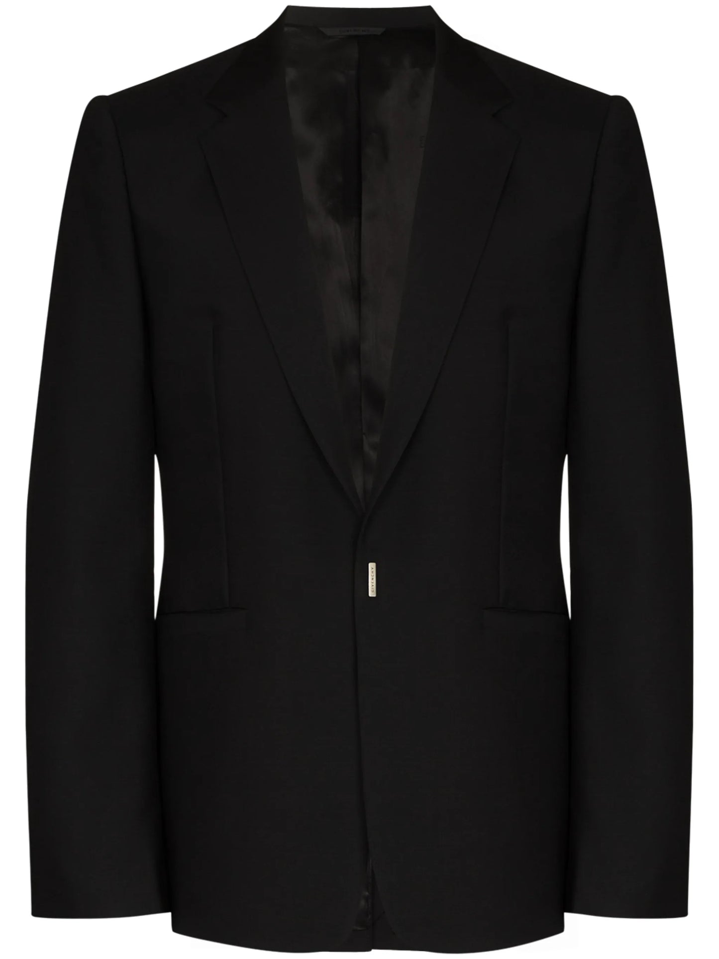 single-breasted tailored blazer