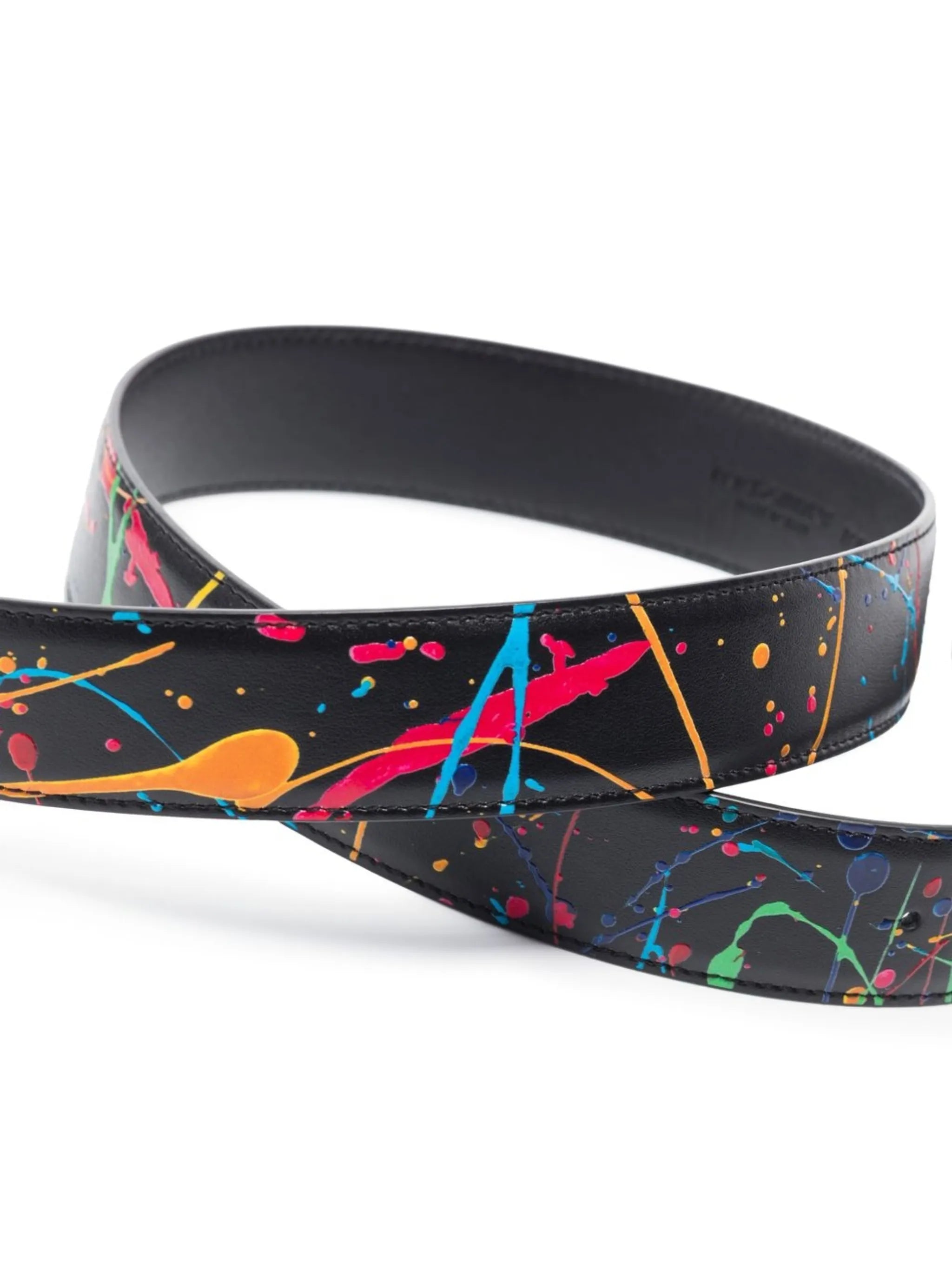 paint-splatter DG belt