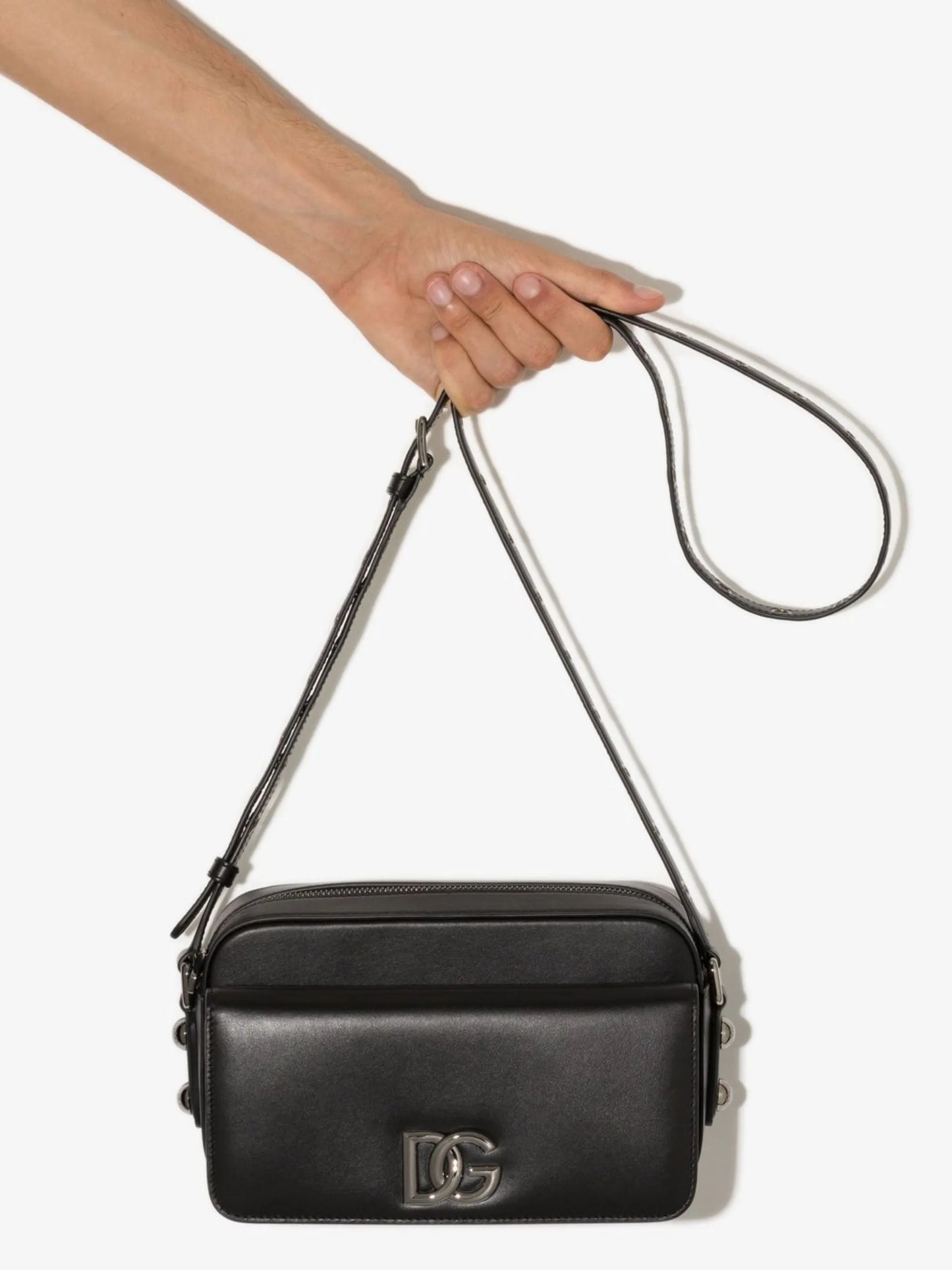 logo-plaque shoulder bag