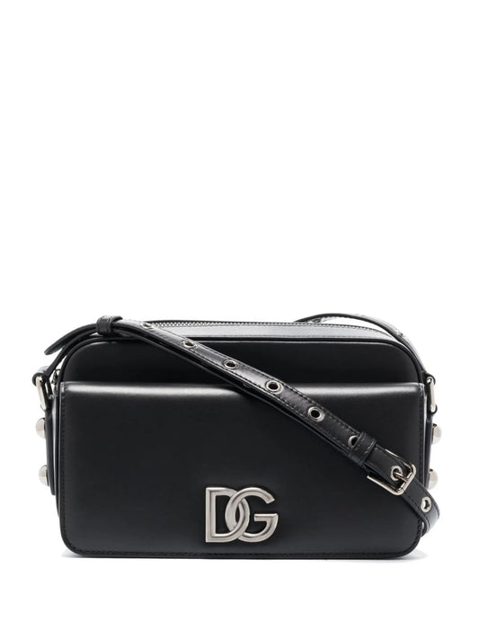 logo-plaque shoulder bag