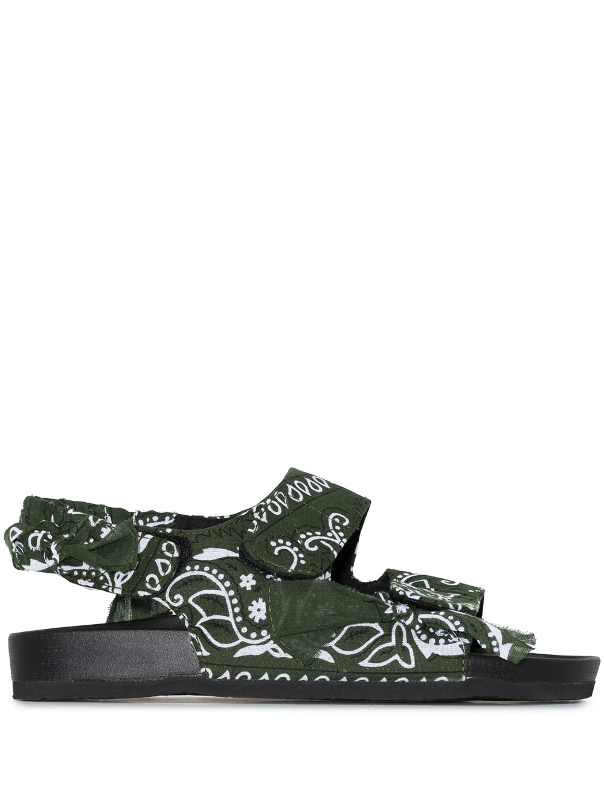Apache bandana-print sandals