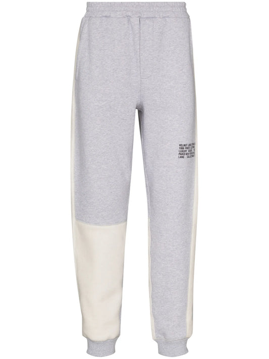 colour-block track pants