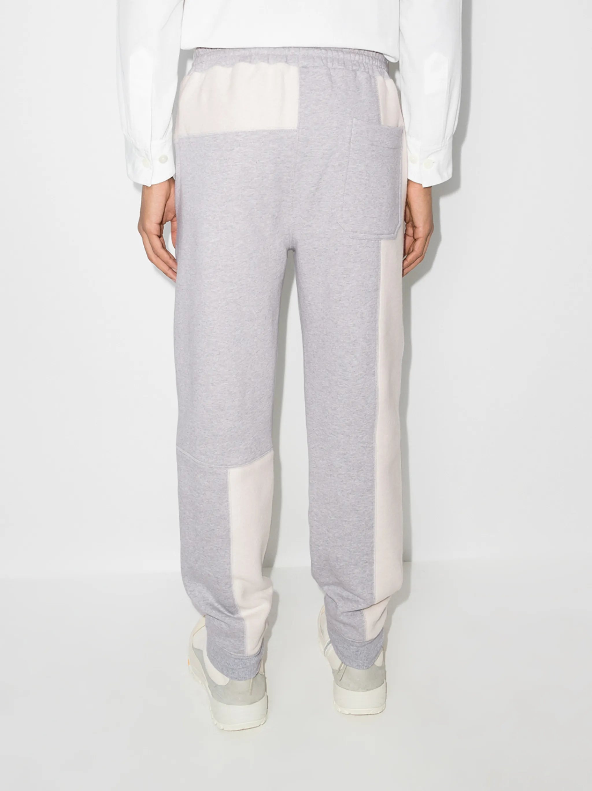 colour-block track pants