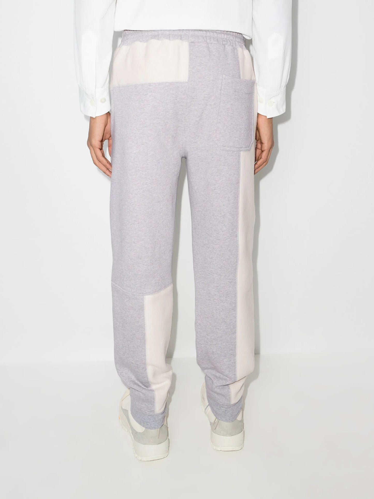 colour-block track pants
