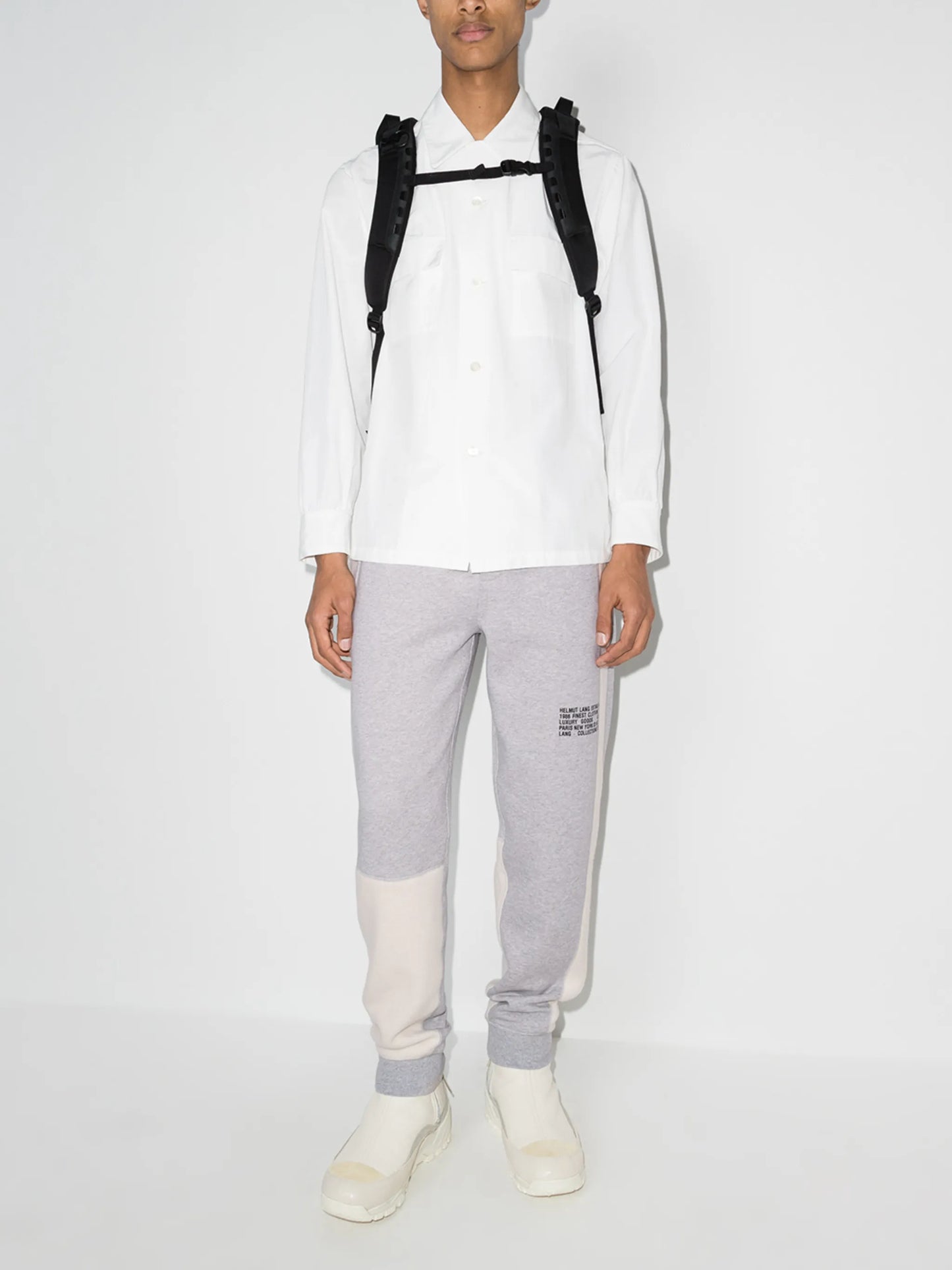 colour-block track pants