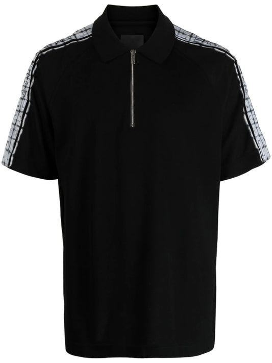 4G half-zip polo shirt