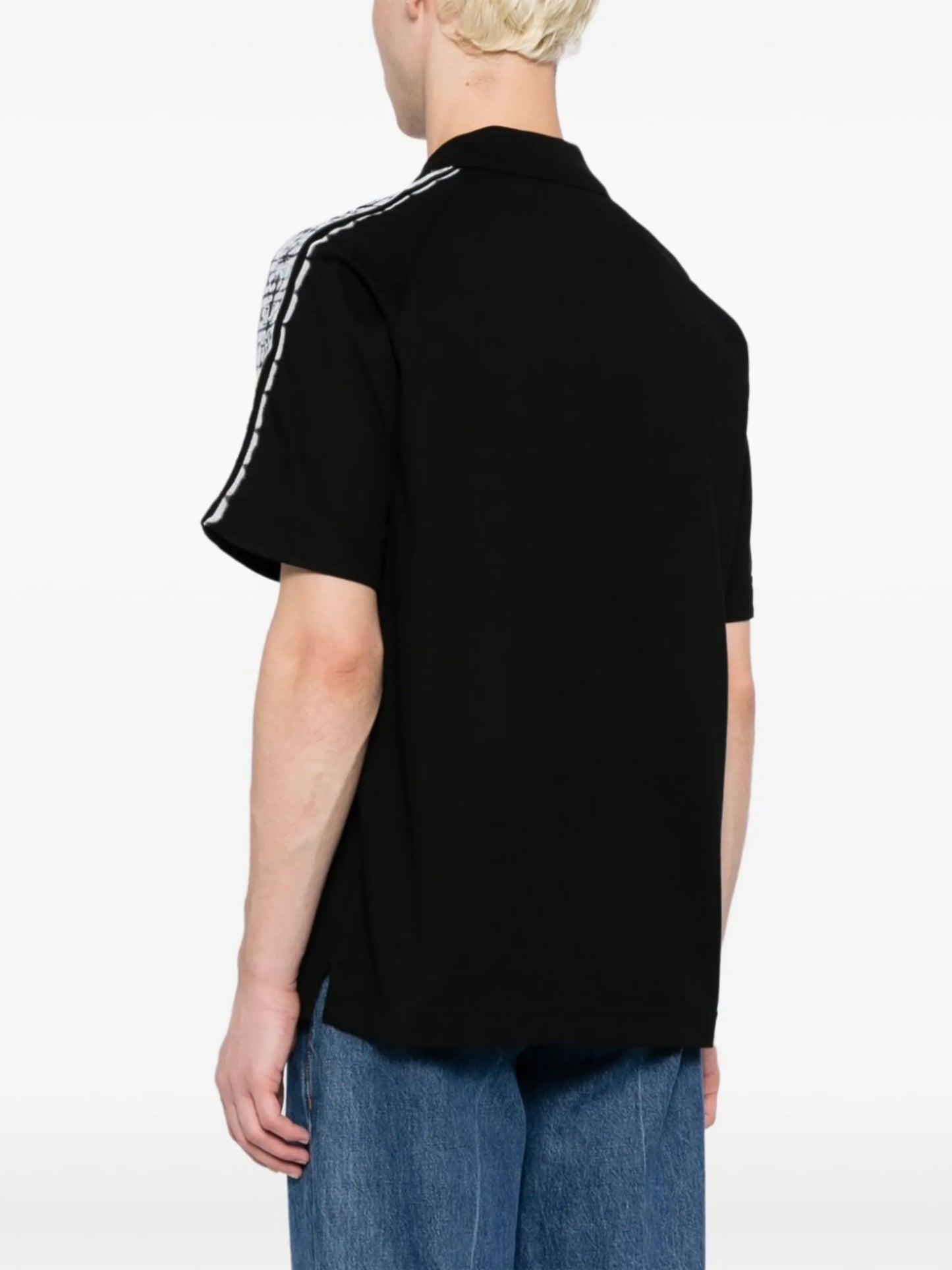 4G half-zip polo shirt