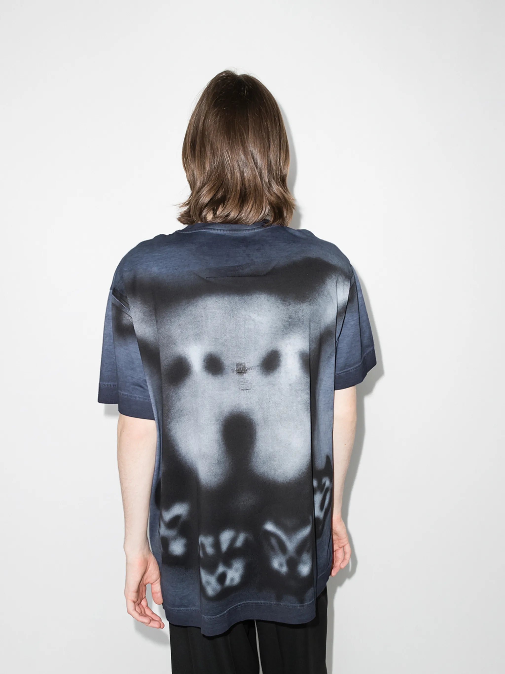 x Chito spray-paint effect T-shirt