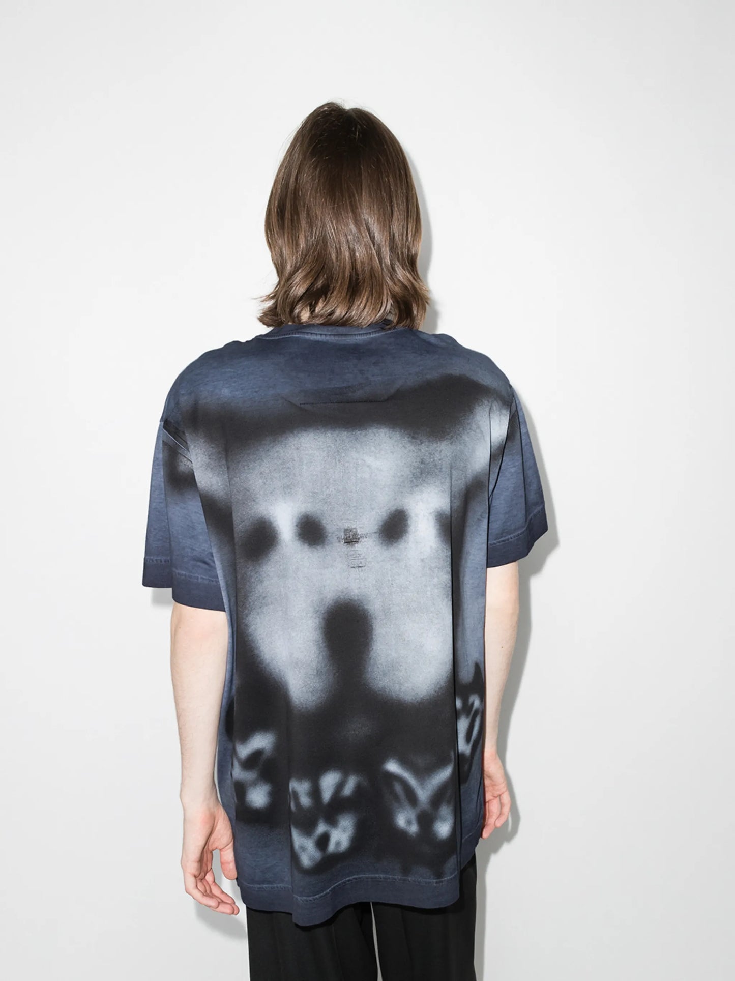 x Chito spray-paint effect T-shirt