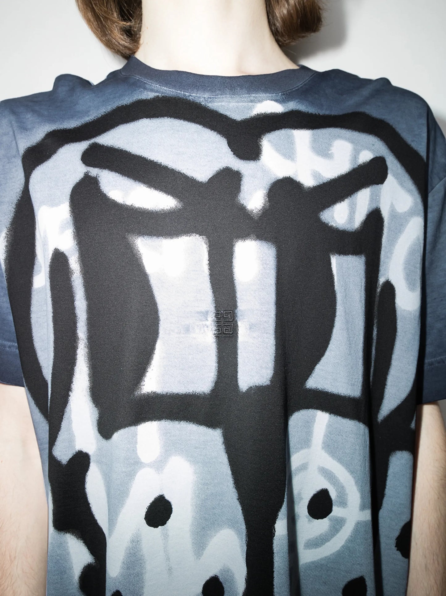 x Chito spray-paint effect T-shirt
