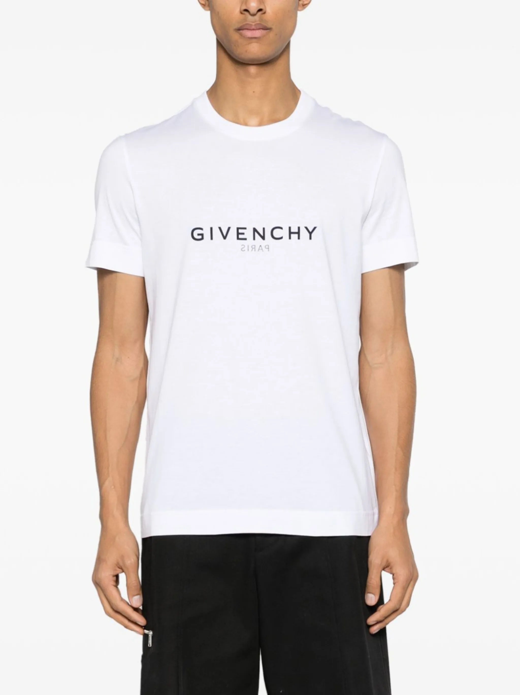 logo-print cotton T-shirt