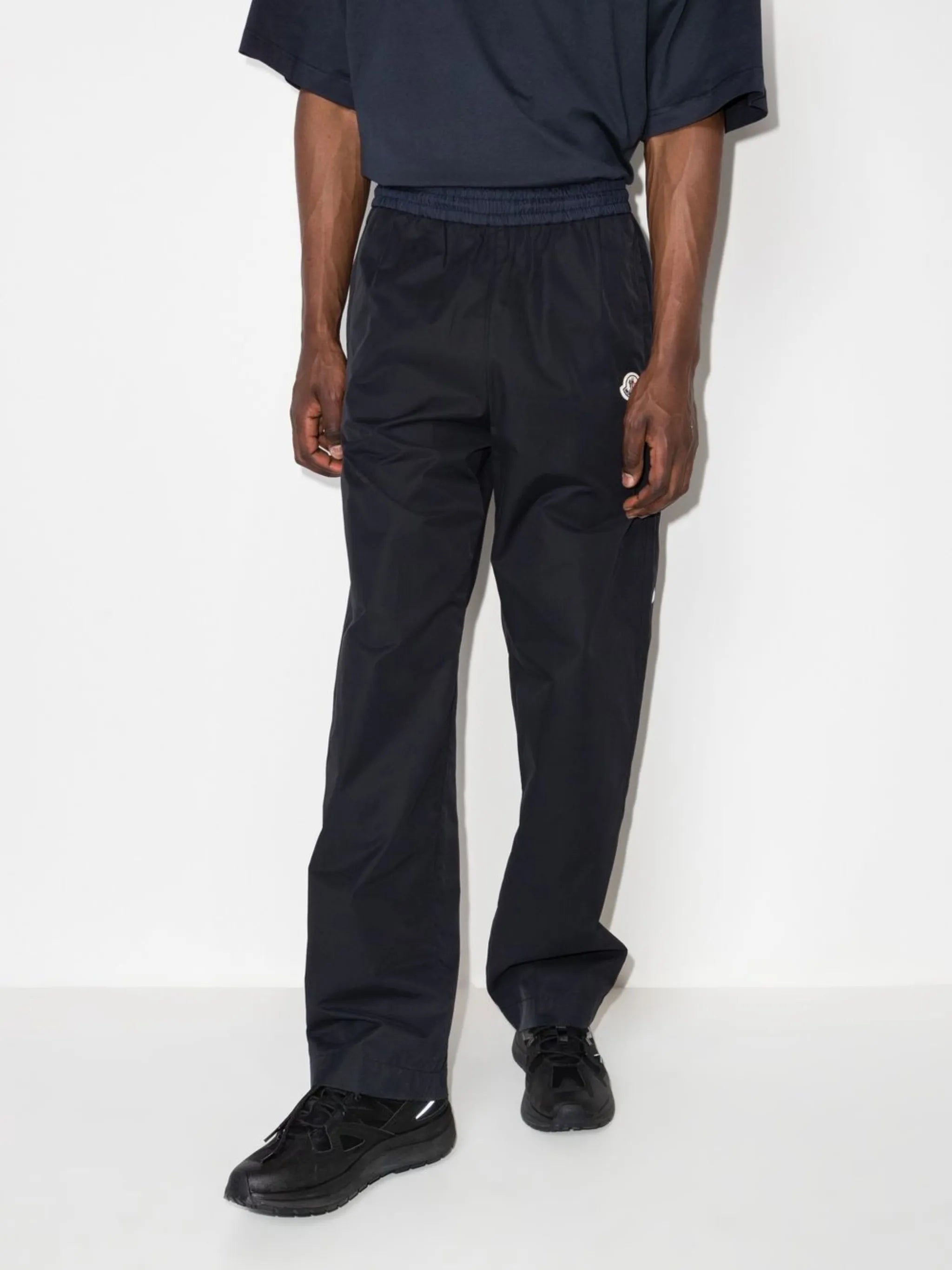 logo-print track pants