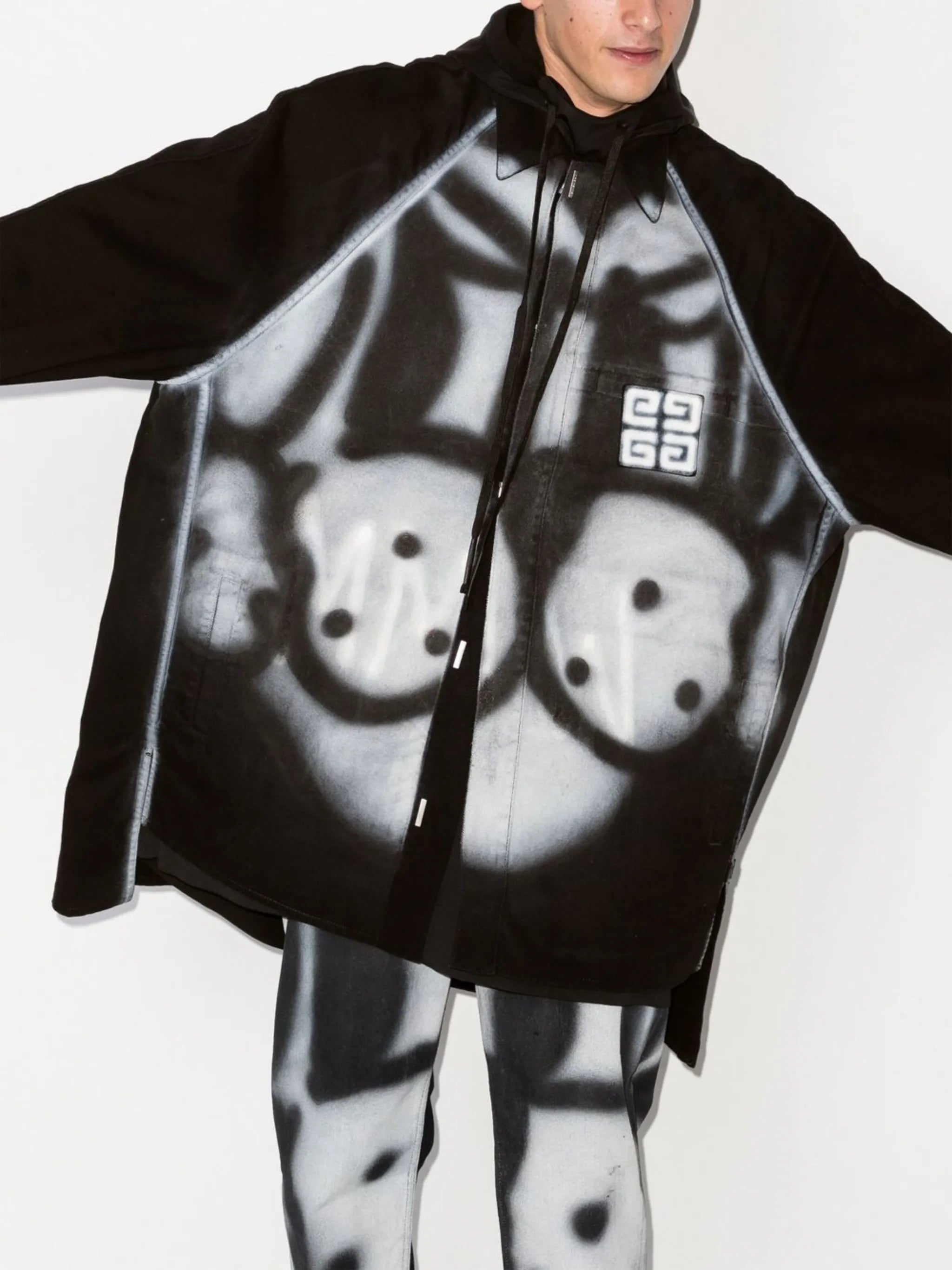 x Chito concealed shirt jacket