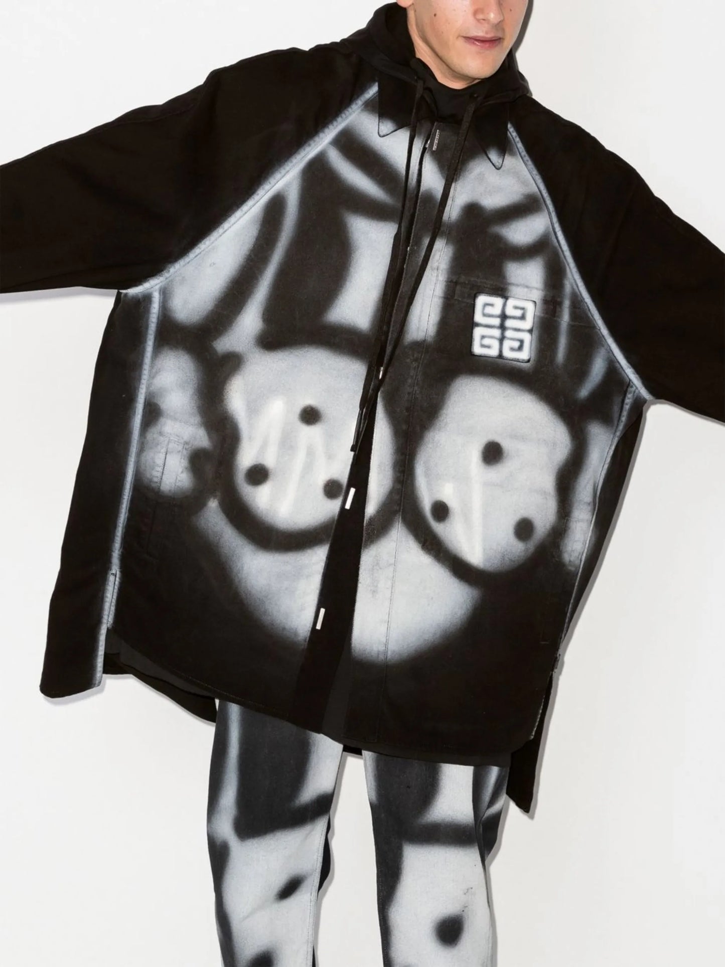 x Chito concealed shirt jacket