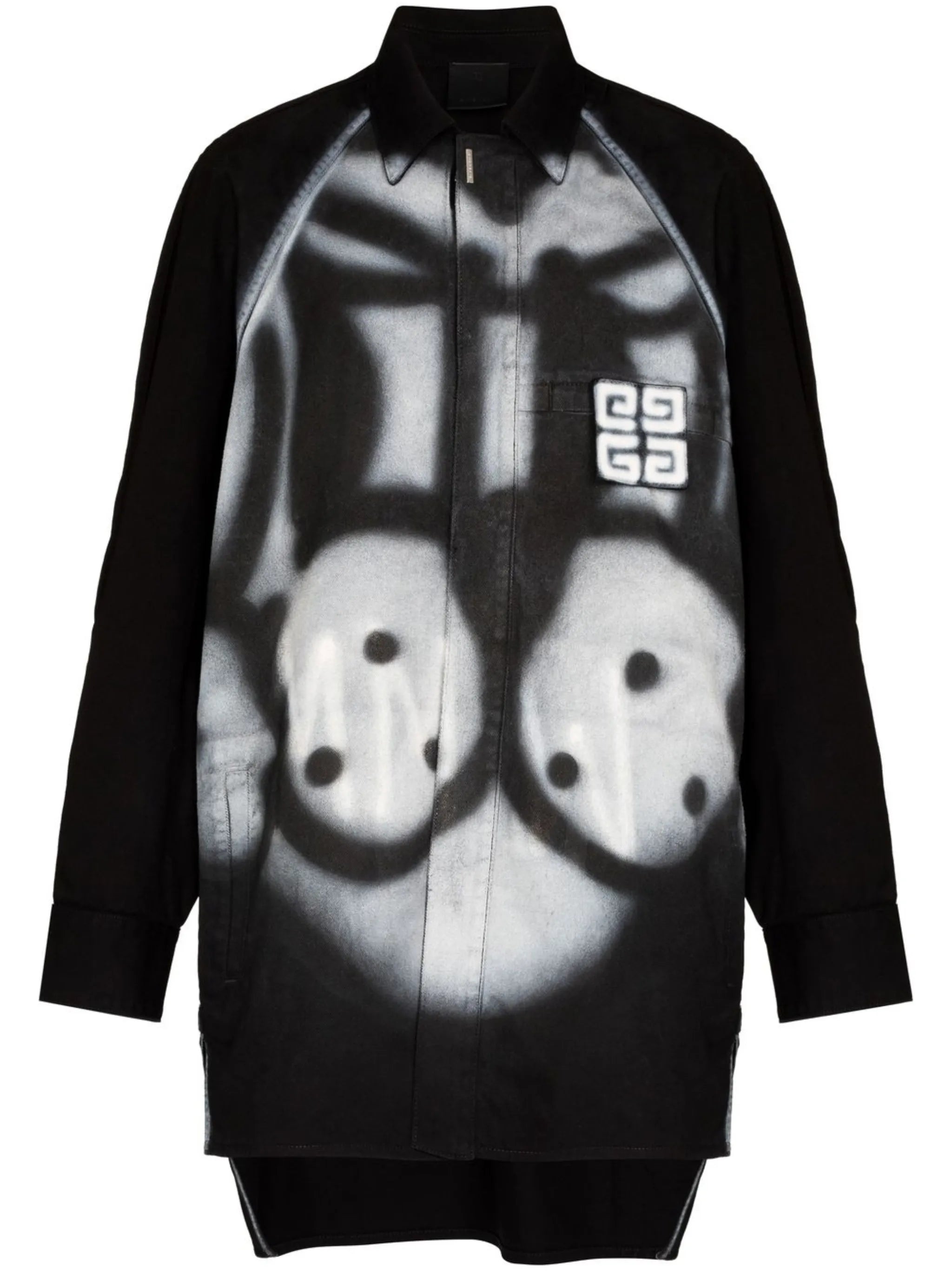 x Chito concealed shirt jacket