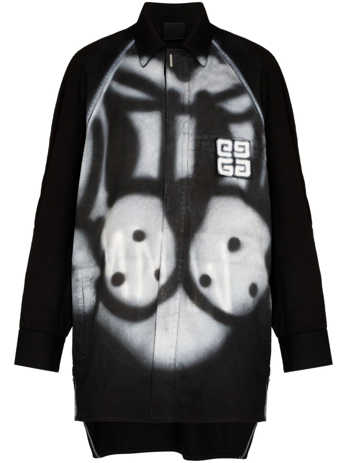 x Chito concealed shirt jacket