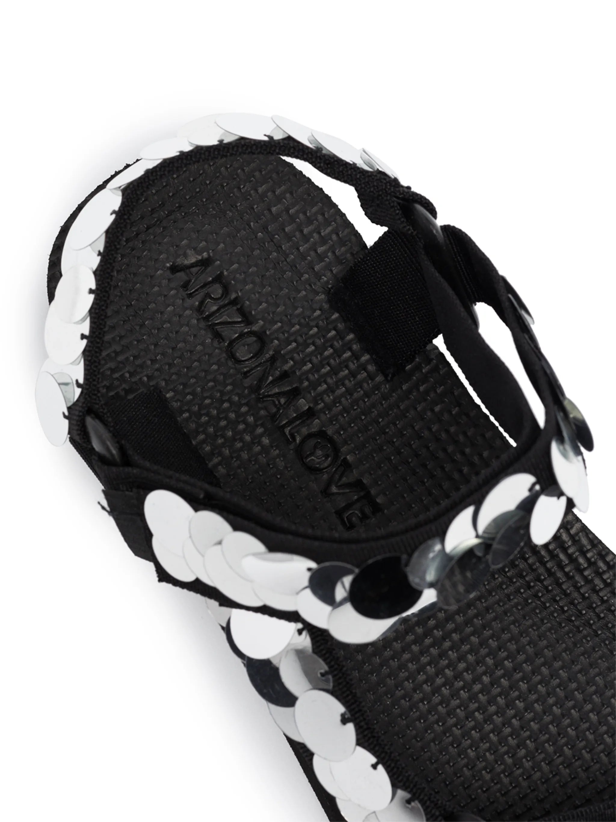 Trekky sequin-embellished sandals