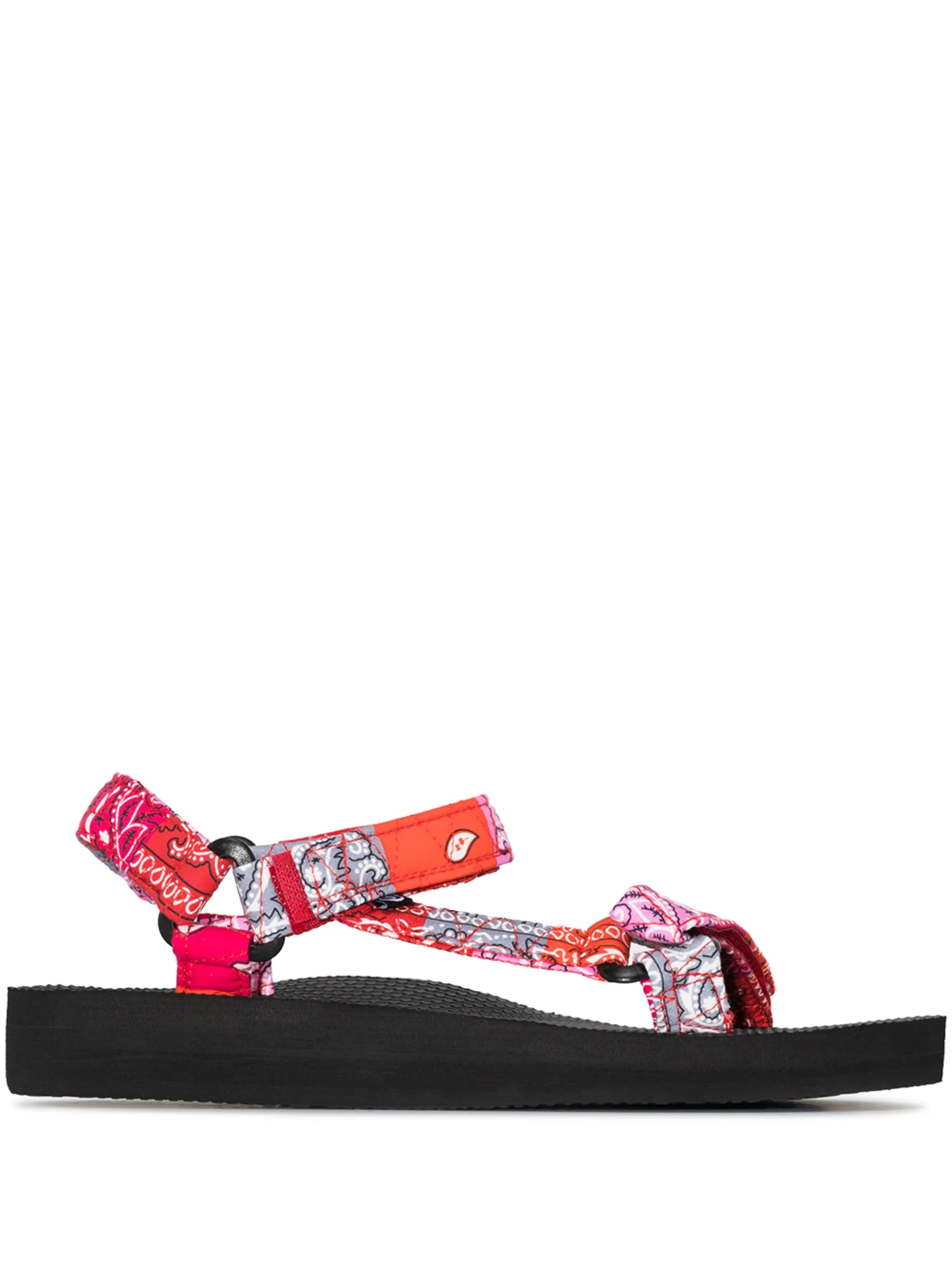 Trekky bandana-print sandals