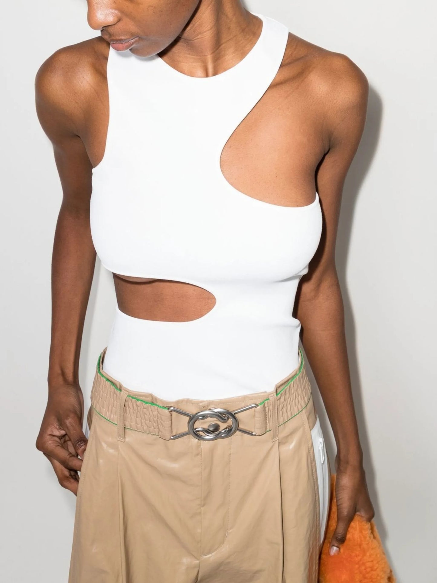 cut-out detail vest top