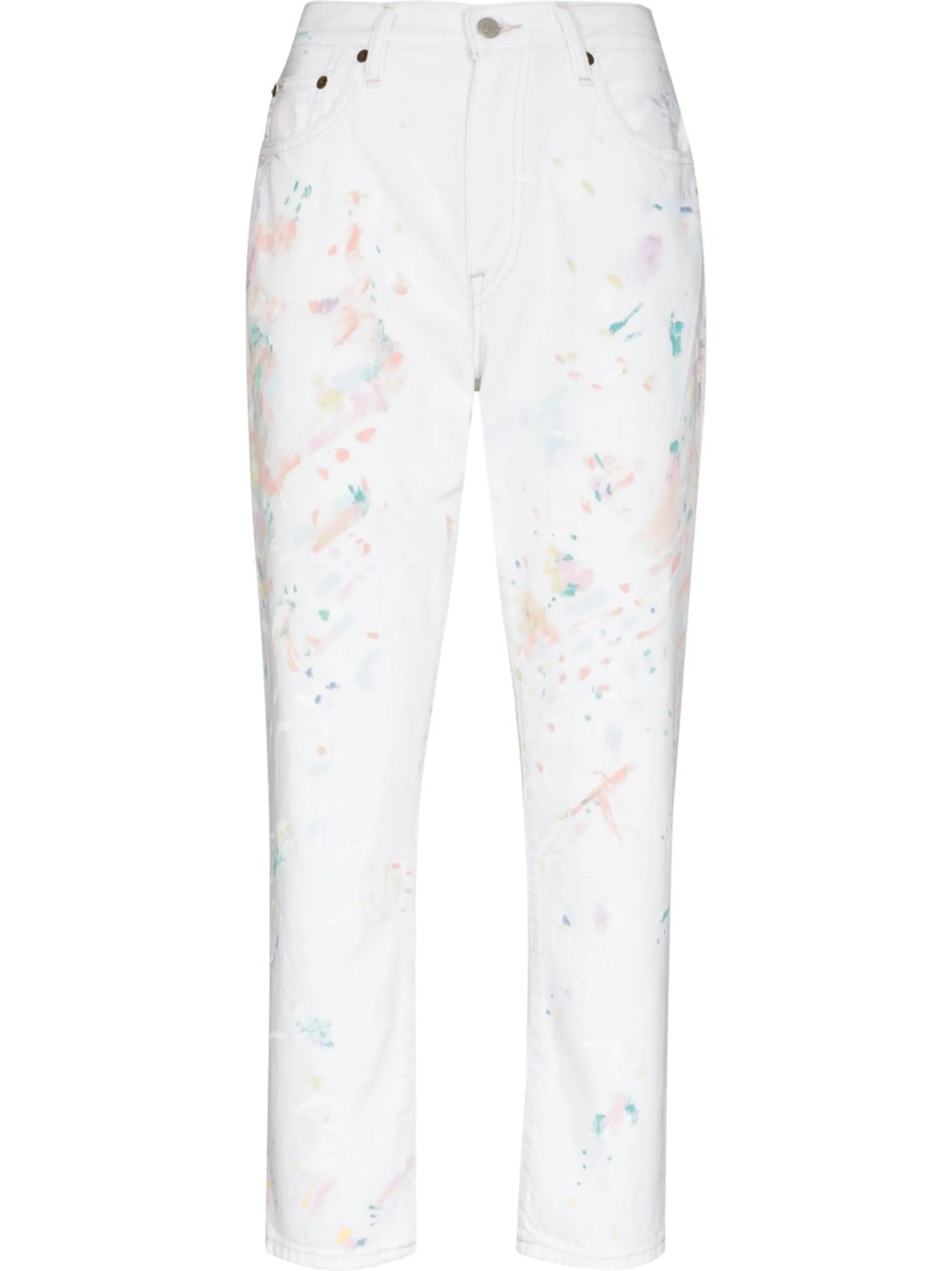 paint-splatter Avery jeans